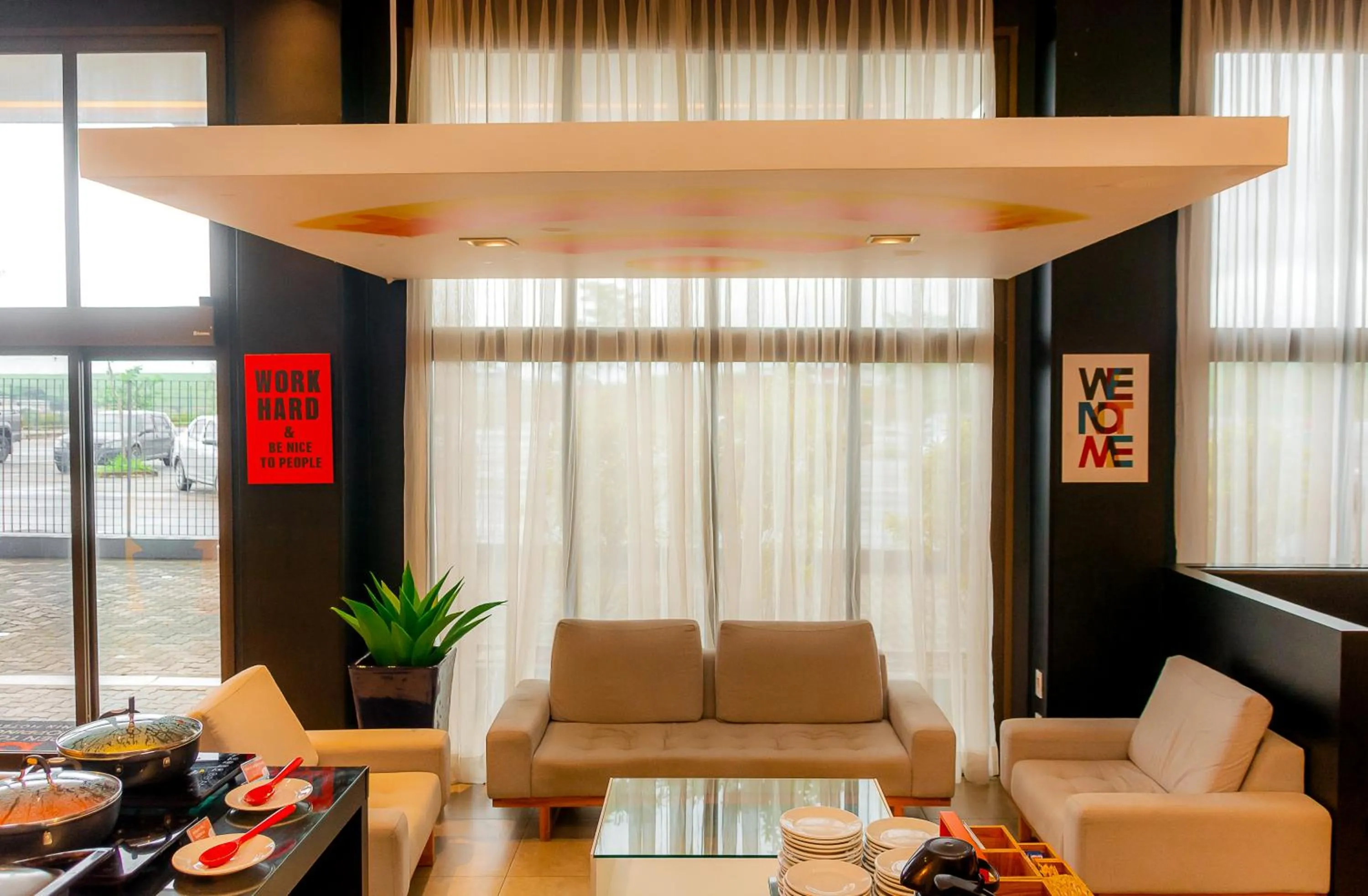 Lobby or reception in Golden Tower Shopping by Fênix Hotéis