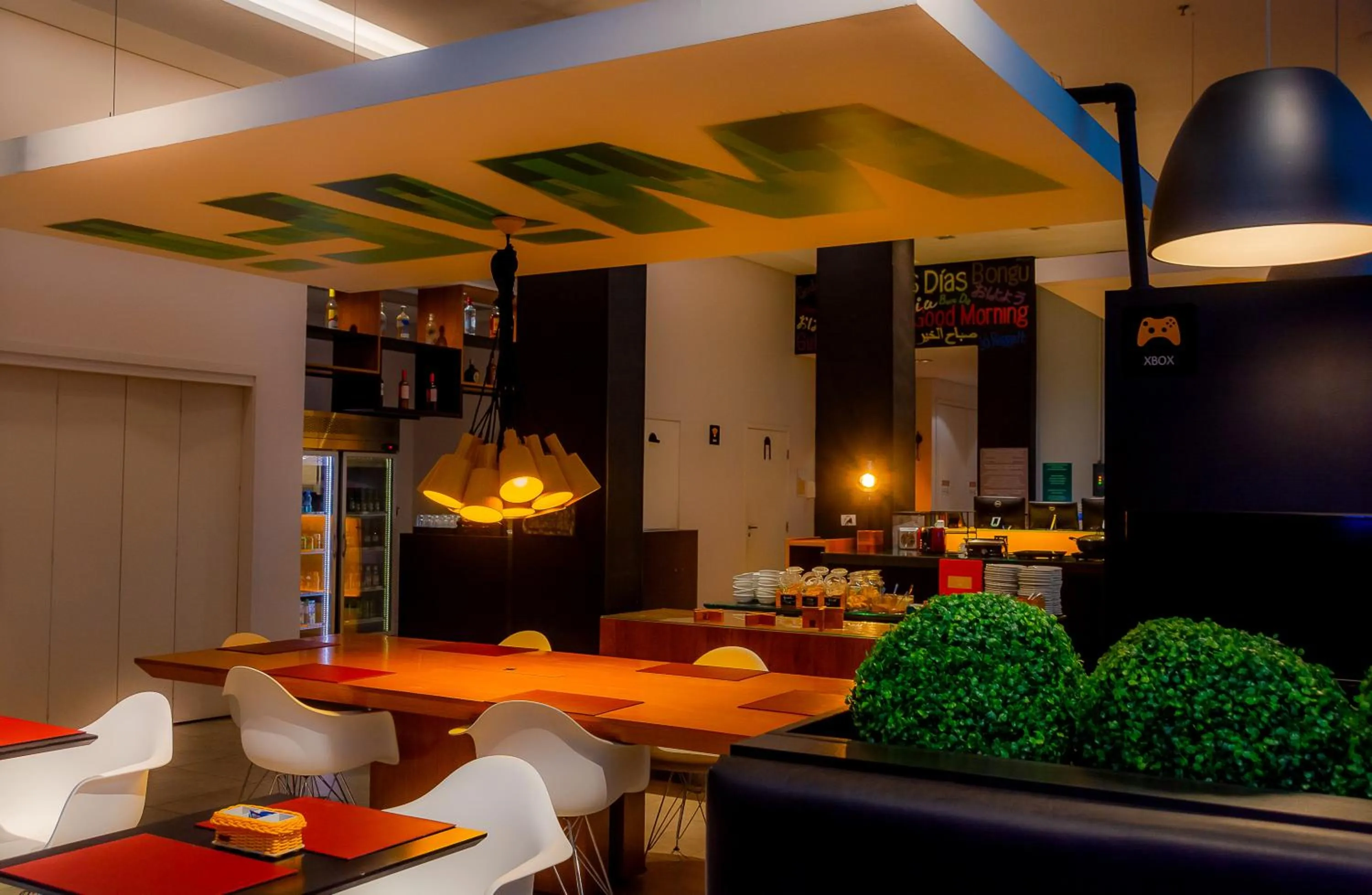 Lobby or reception in Golden Tower Shopping by Fênix Hotéis