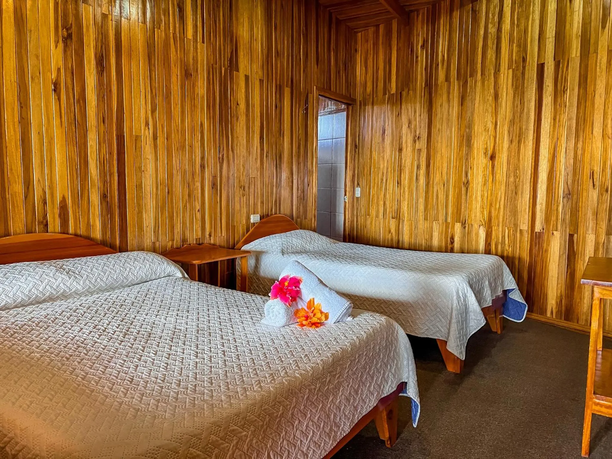 Bed in Hotel El Atardecer