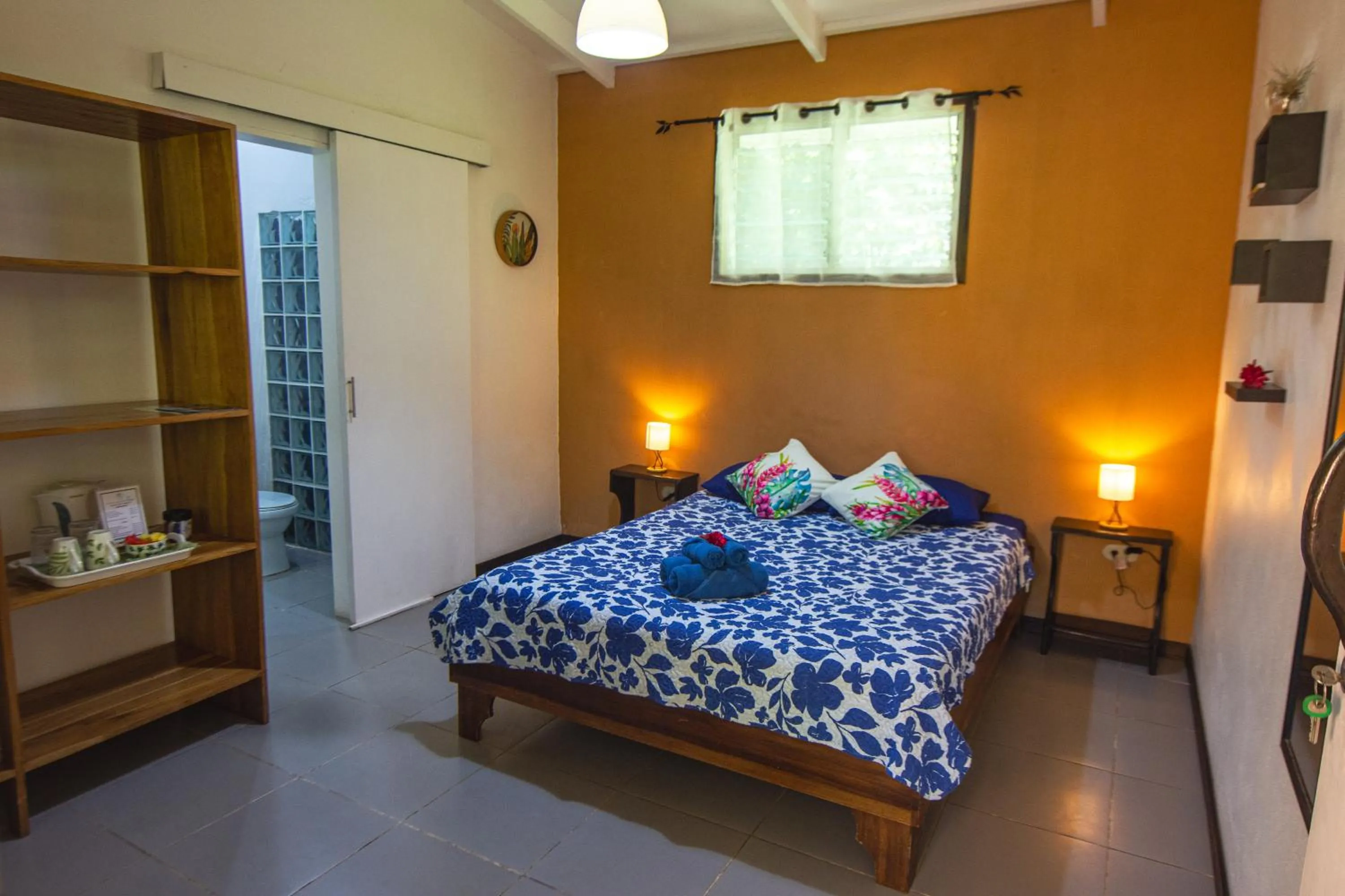 Double Room with Terrace - single occupancy in Playa Grande Lodge & Tree House