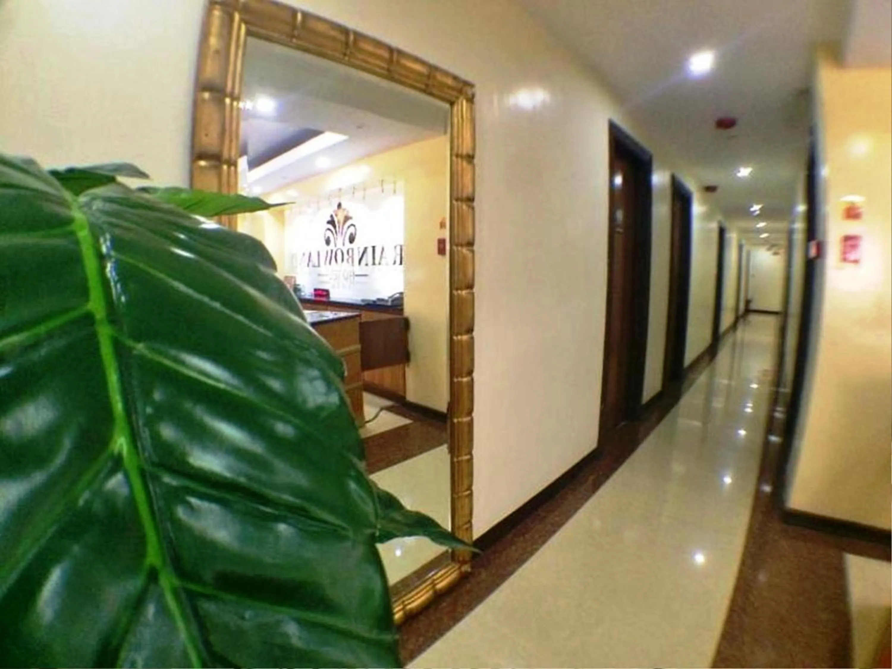 Decorative detail in Rainbowland Hotel