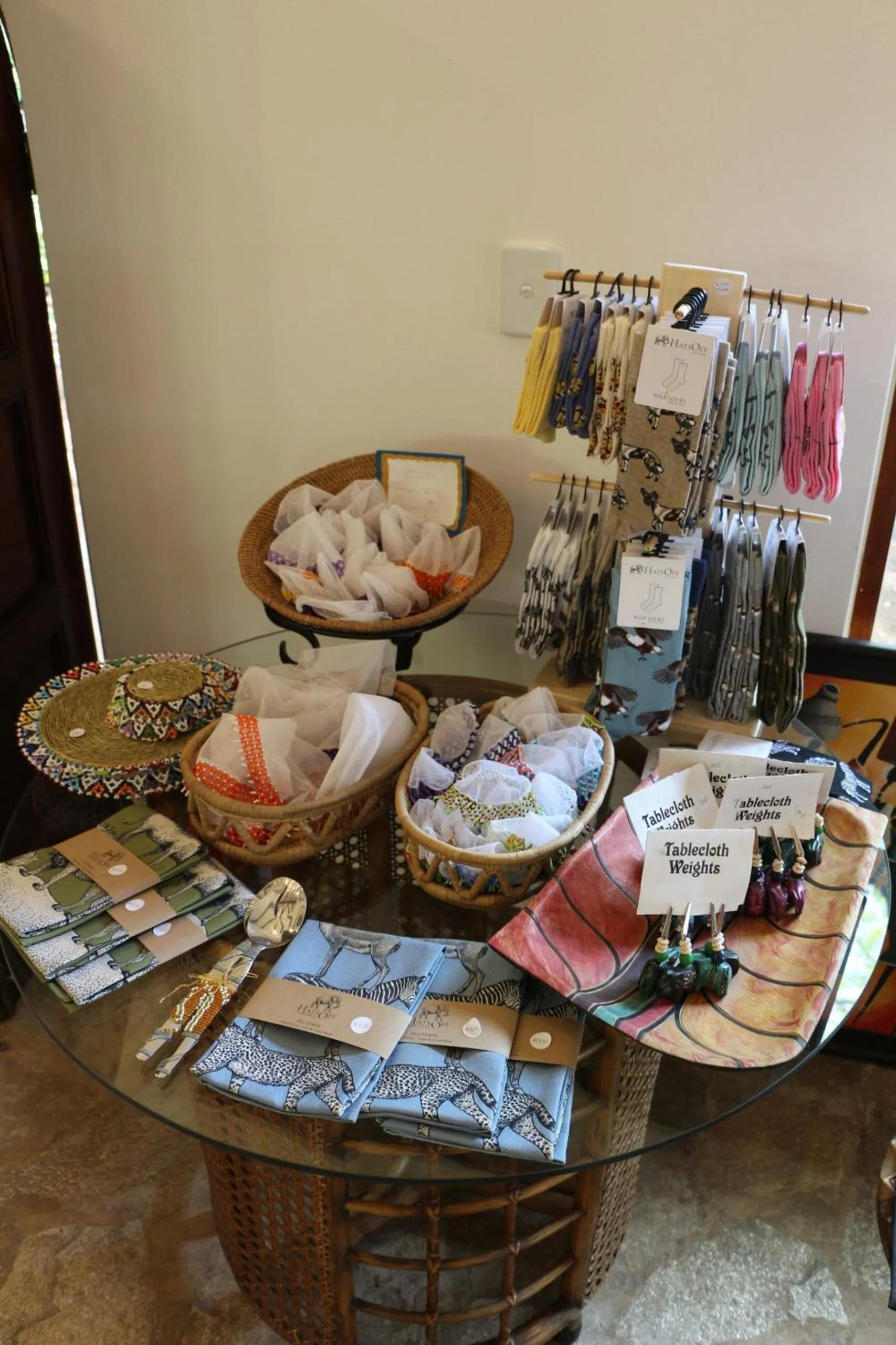 Decorative detail in Mohlabetsi Safari Lodge