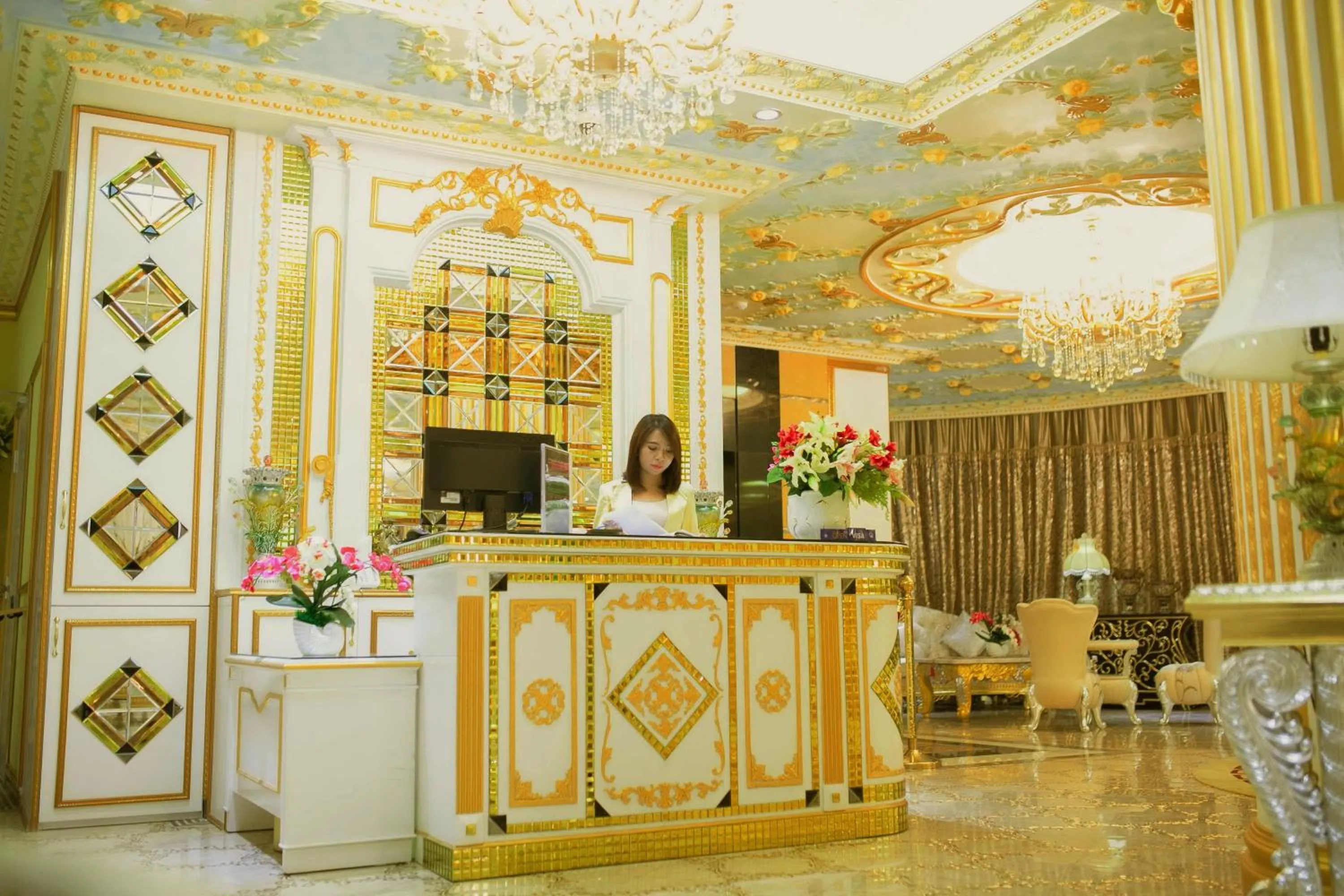 Lobby or reception in Lace Boutique Hotel