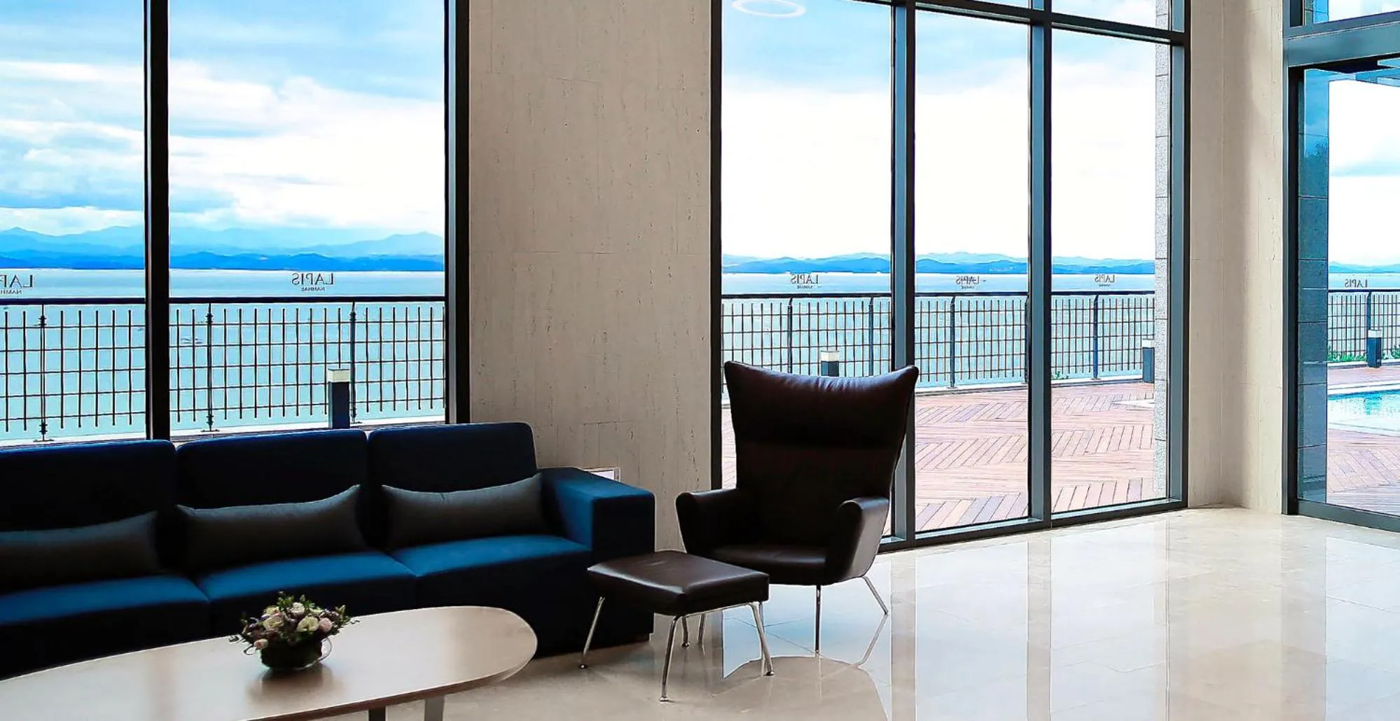 Lobby or reception in Lapis Hotel Namhae