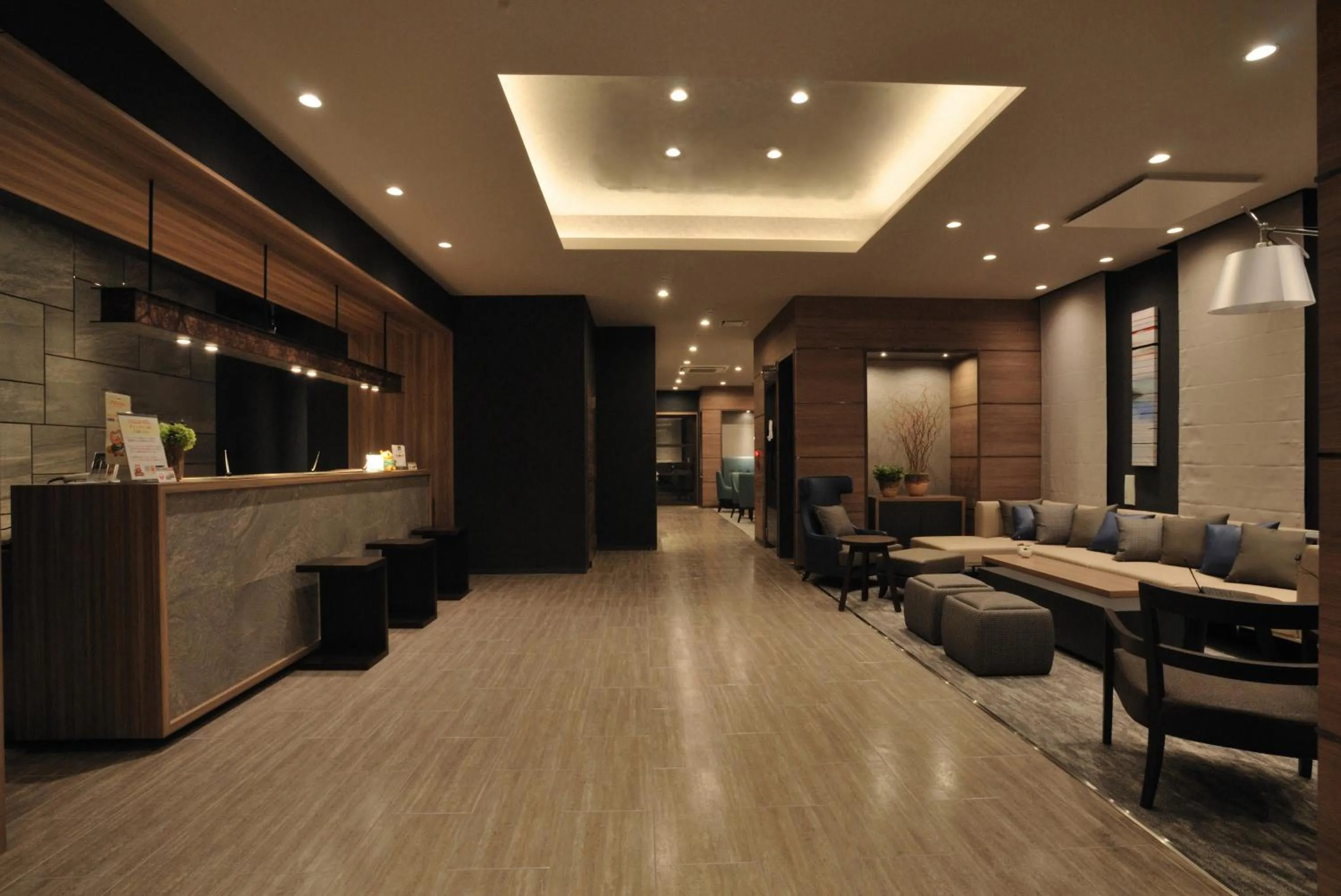 Lobby or reception in Hotel Route Inn Kounosu