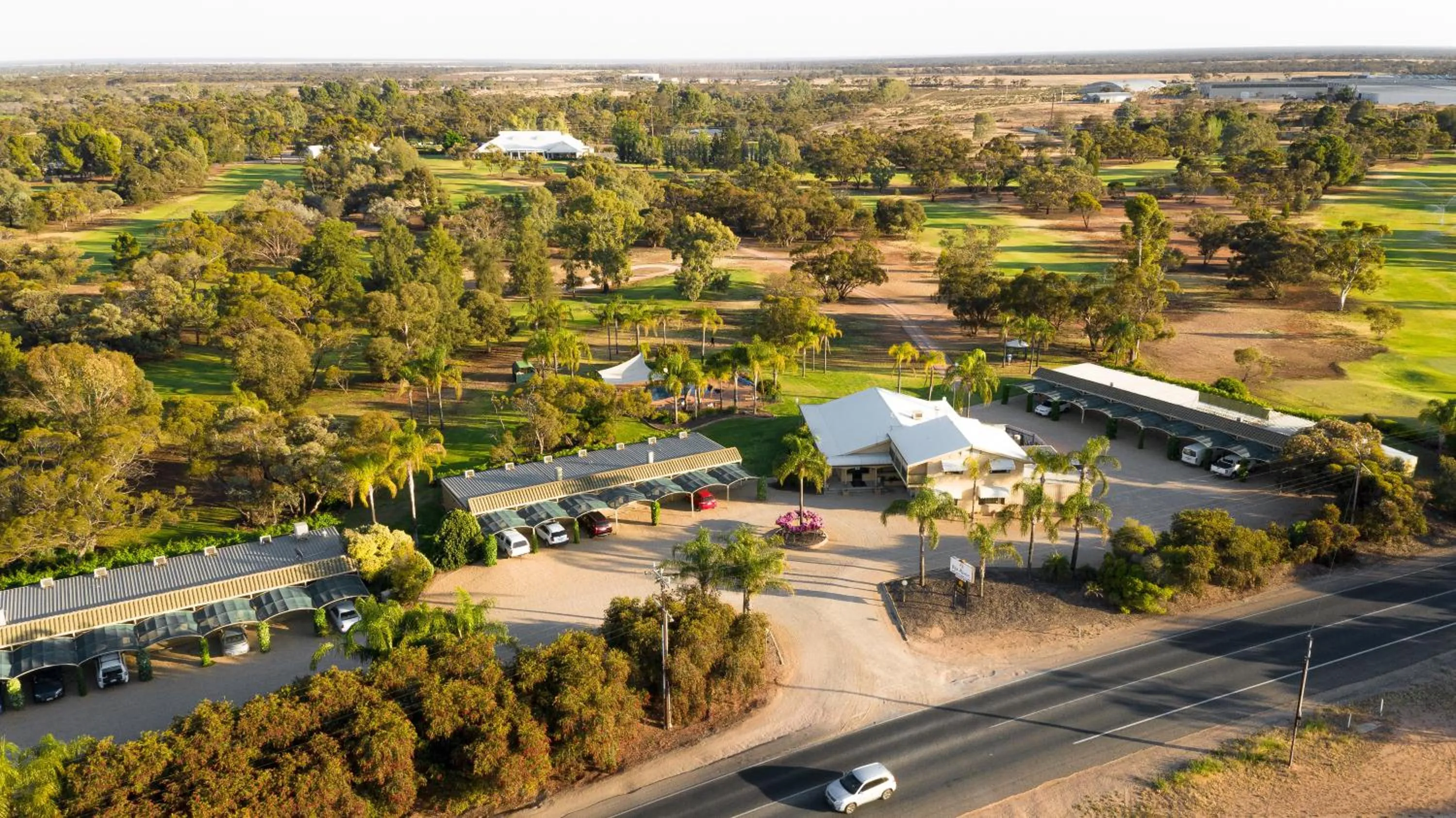Bird's eye view in Big River Golf & Country Club