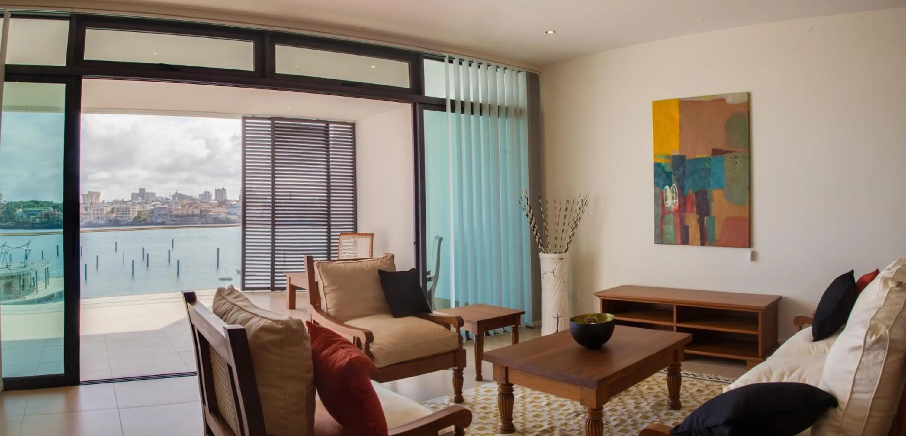 Living room in Hotel English Point Marina & Spa