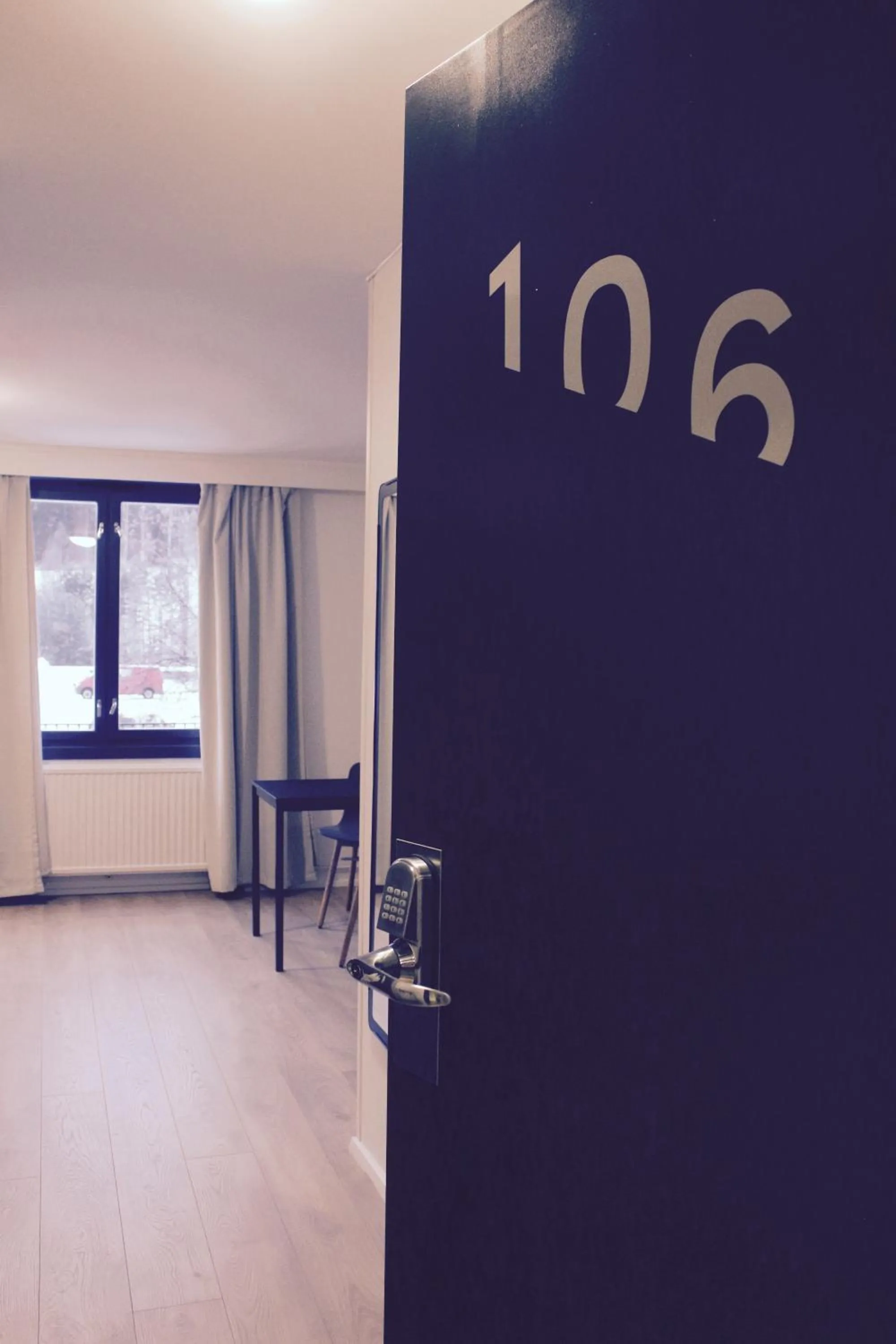 Decorative detail in Trudvang Apartment Hotel