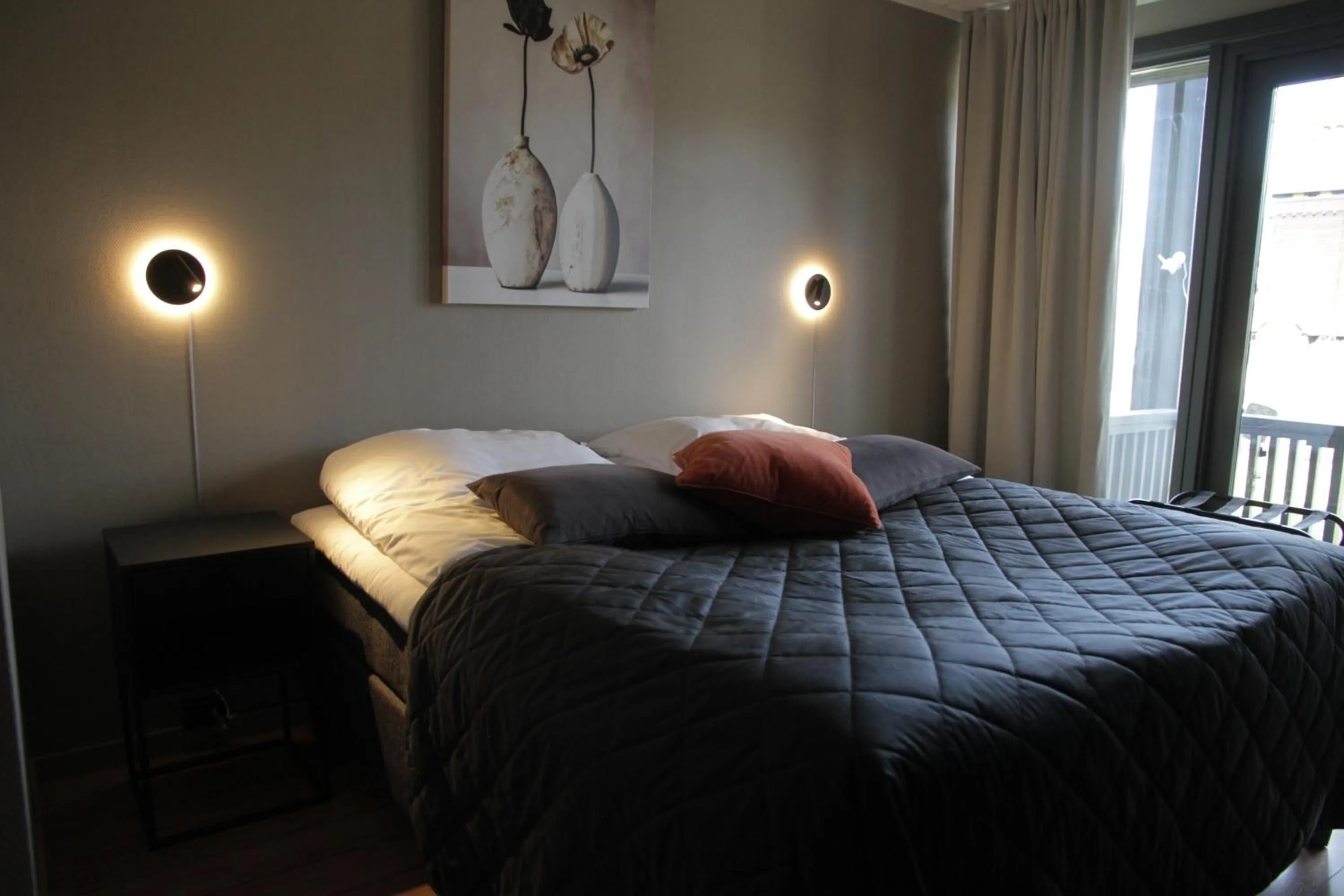 Bed in Trudvang Apartment Hotel