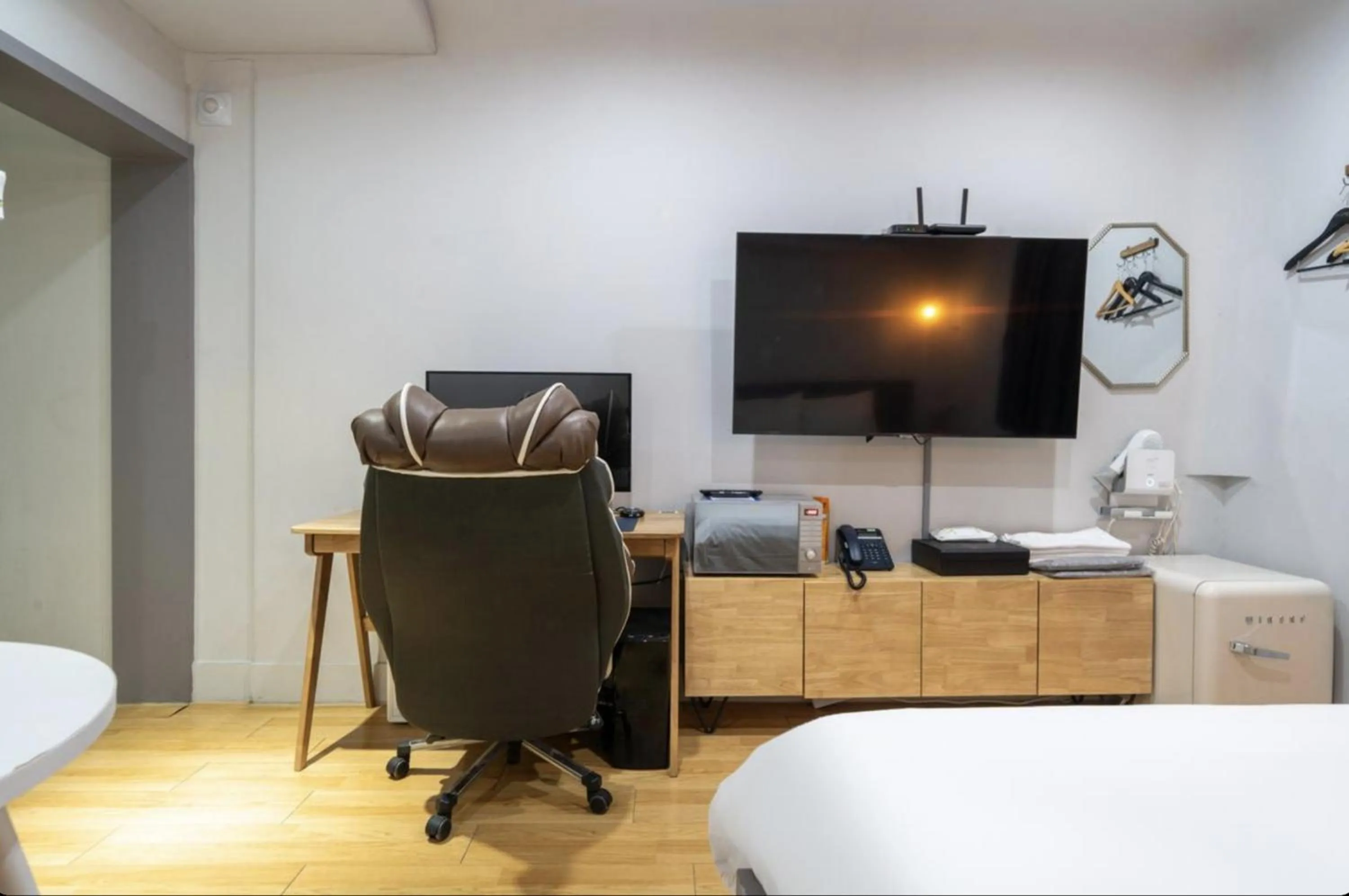 Bed in Cheongju Hotel Persona