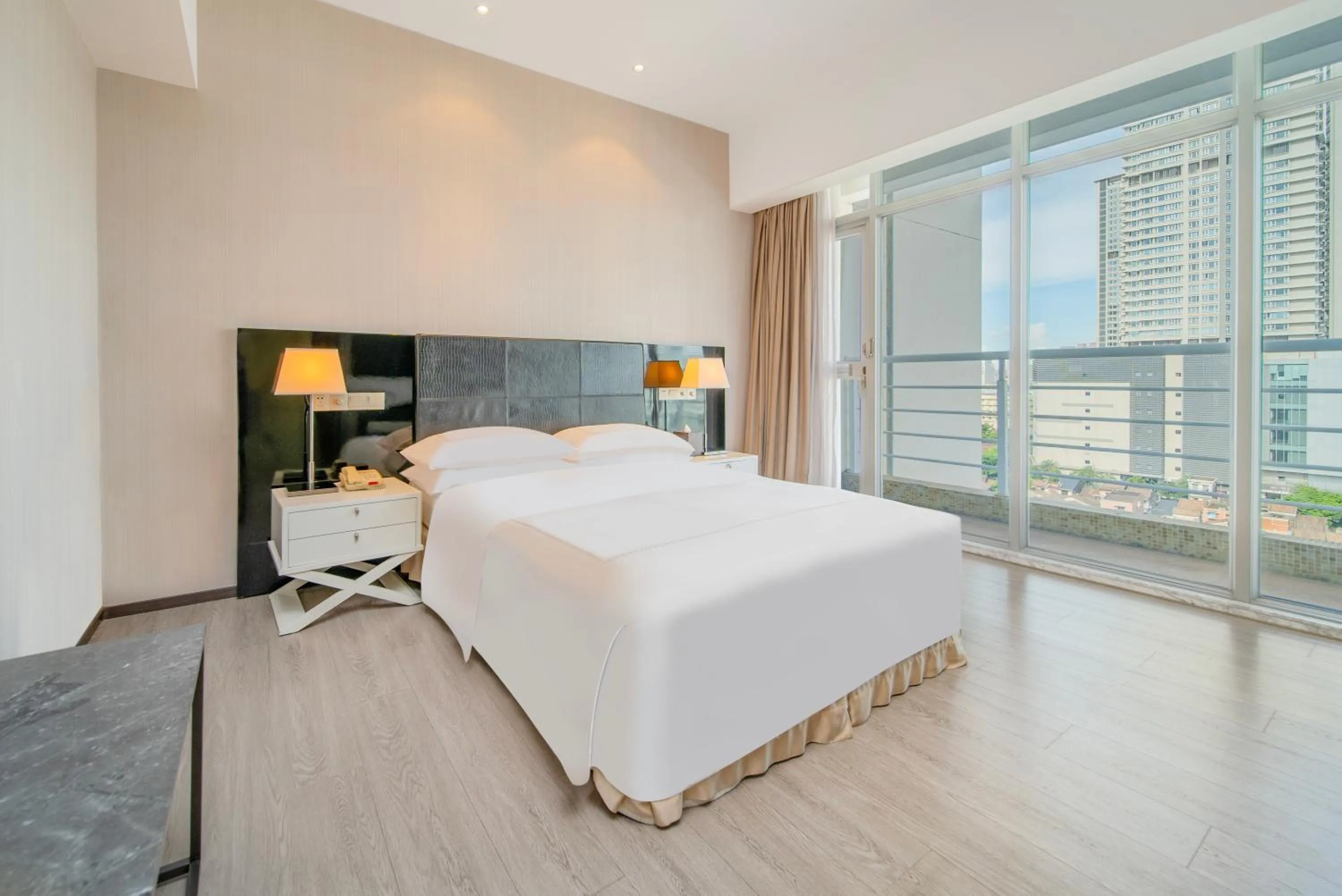 Bed in Hiyet Oriental Hotel