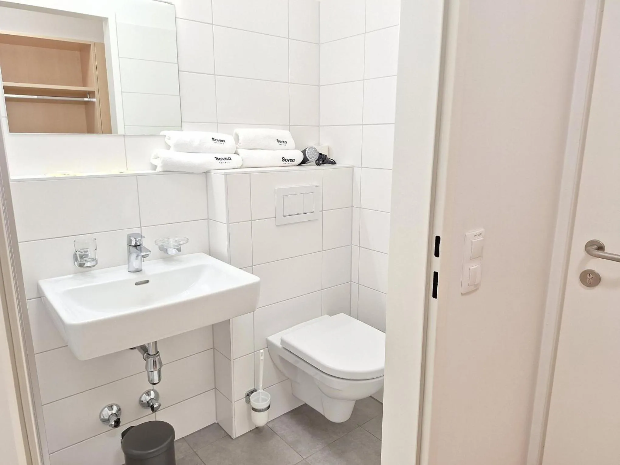 Toilet in SOVEA Hotel - City