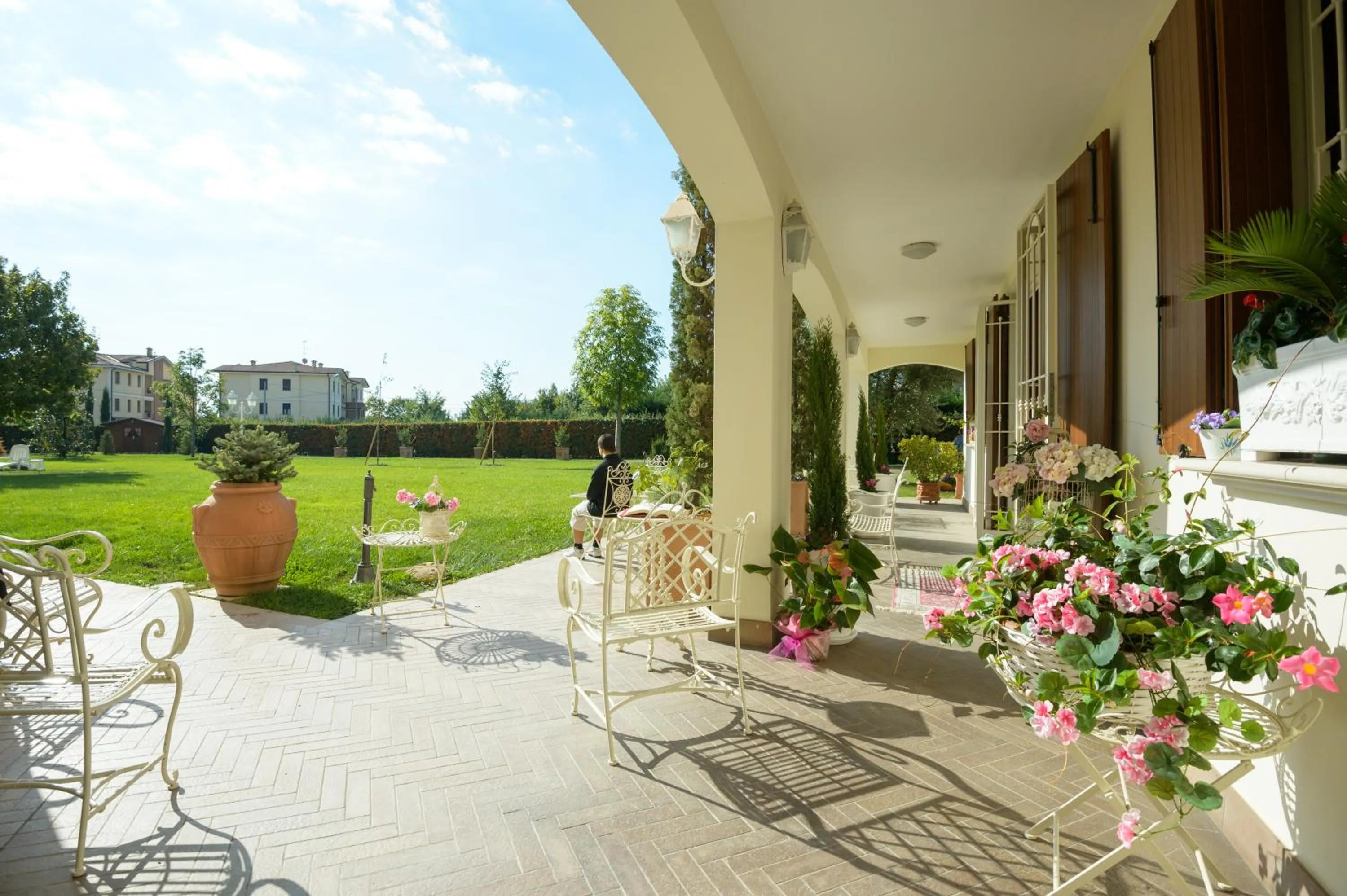 Patio in Boutique Hotel San Giovanni