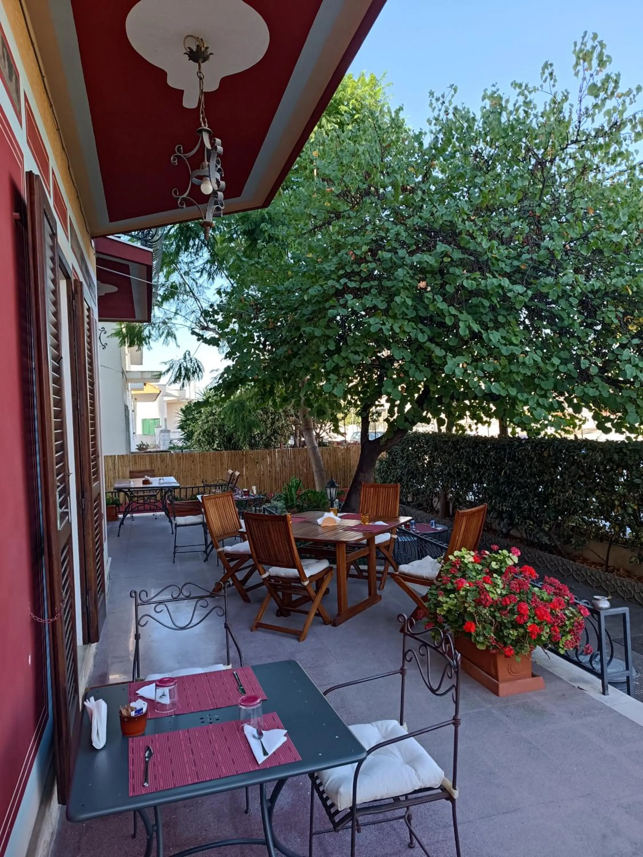 Balcony/Terrace in B&B De Angelis