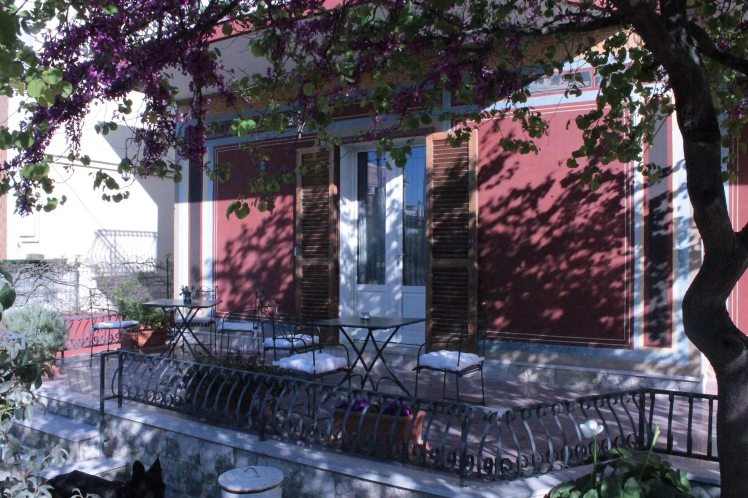 Patio in B&B De Angelis