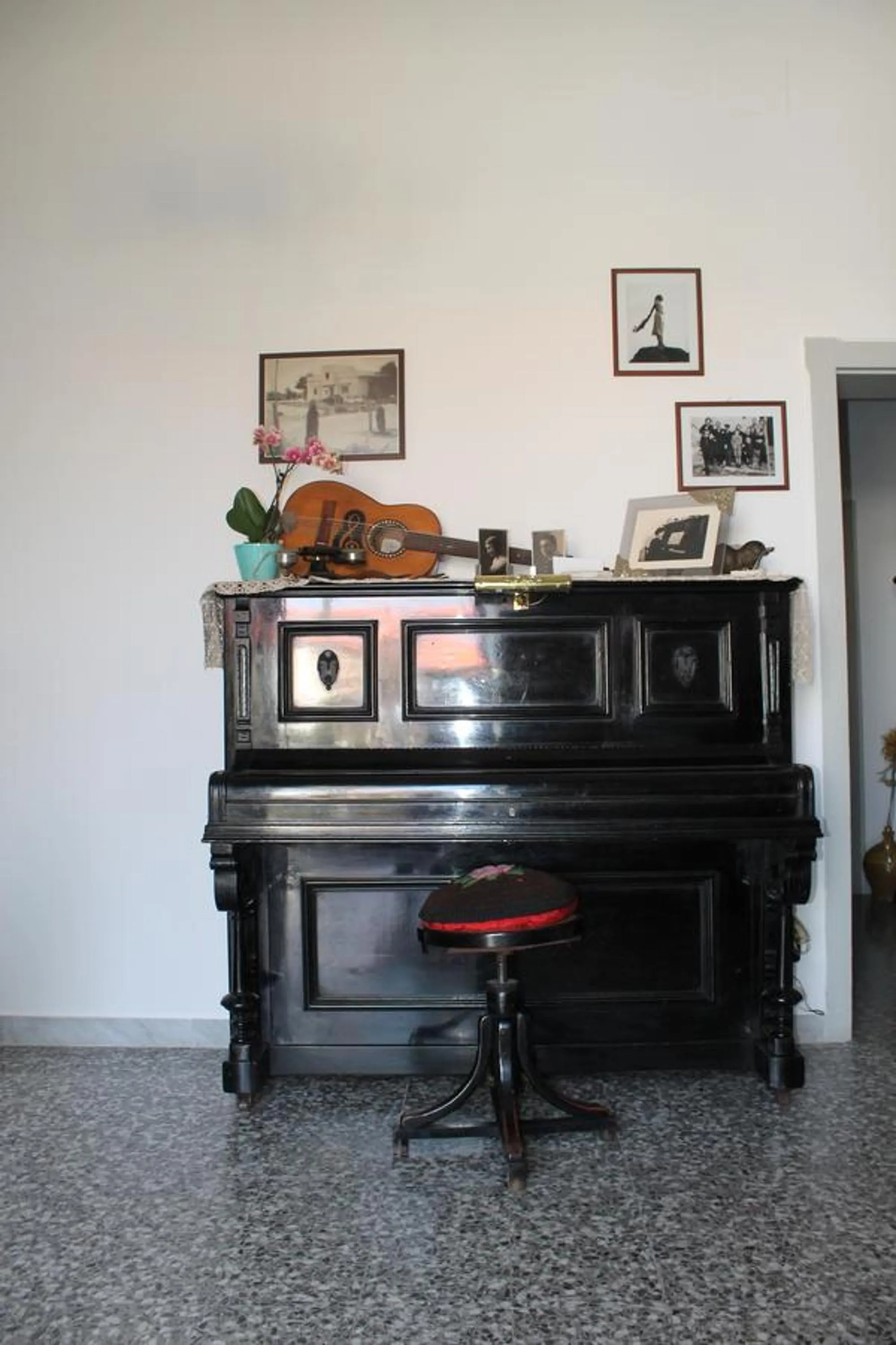 Lobby or reception in B&B De Angelis