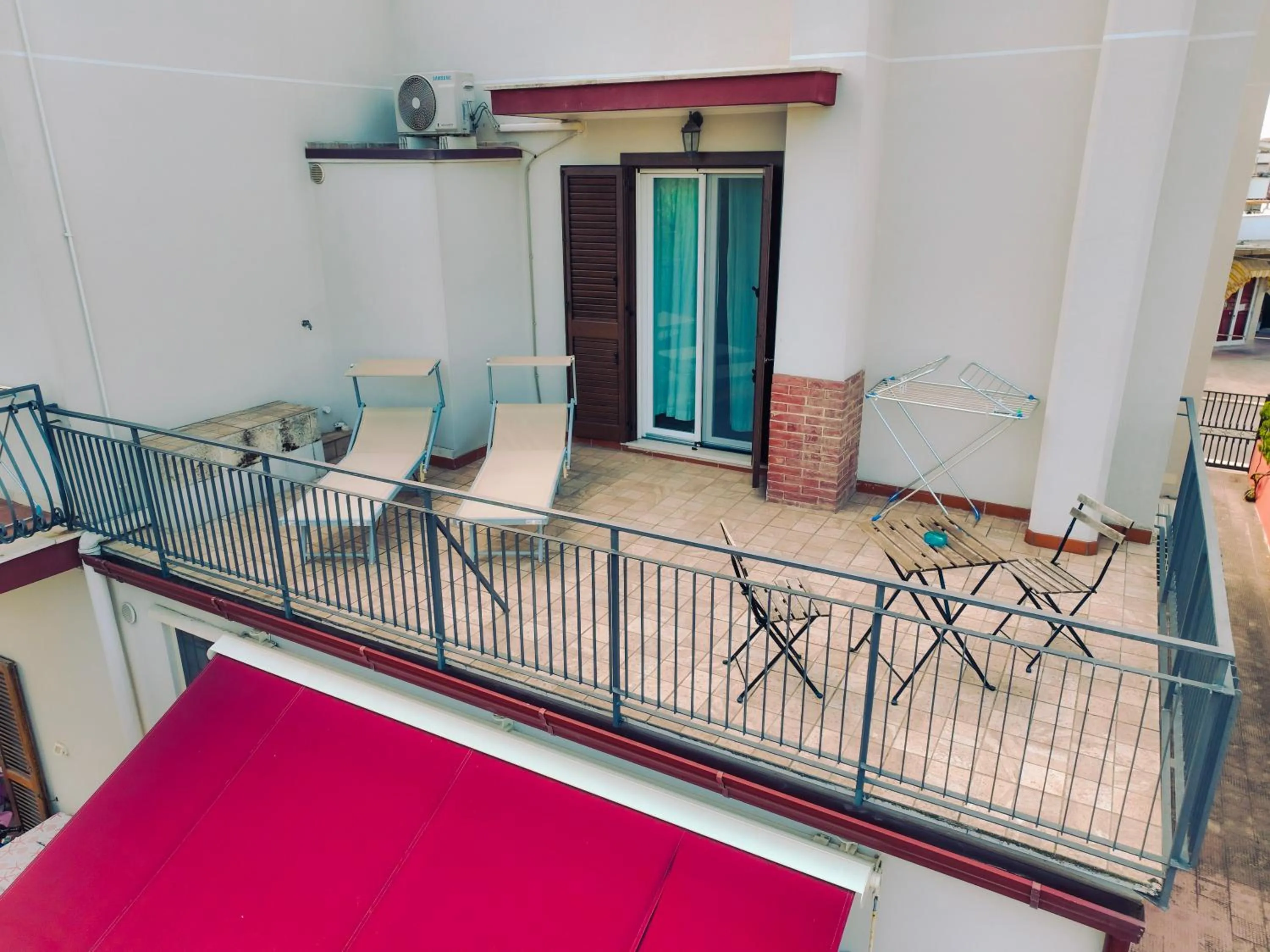 Balcony/Terrace in B&B De Angelis