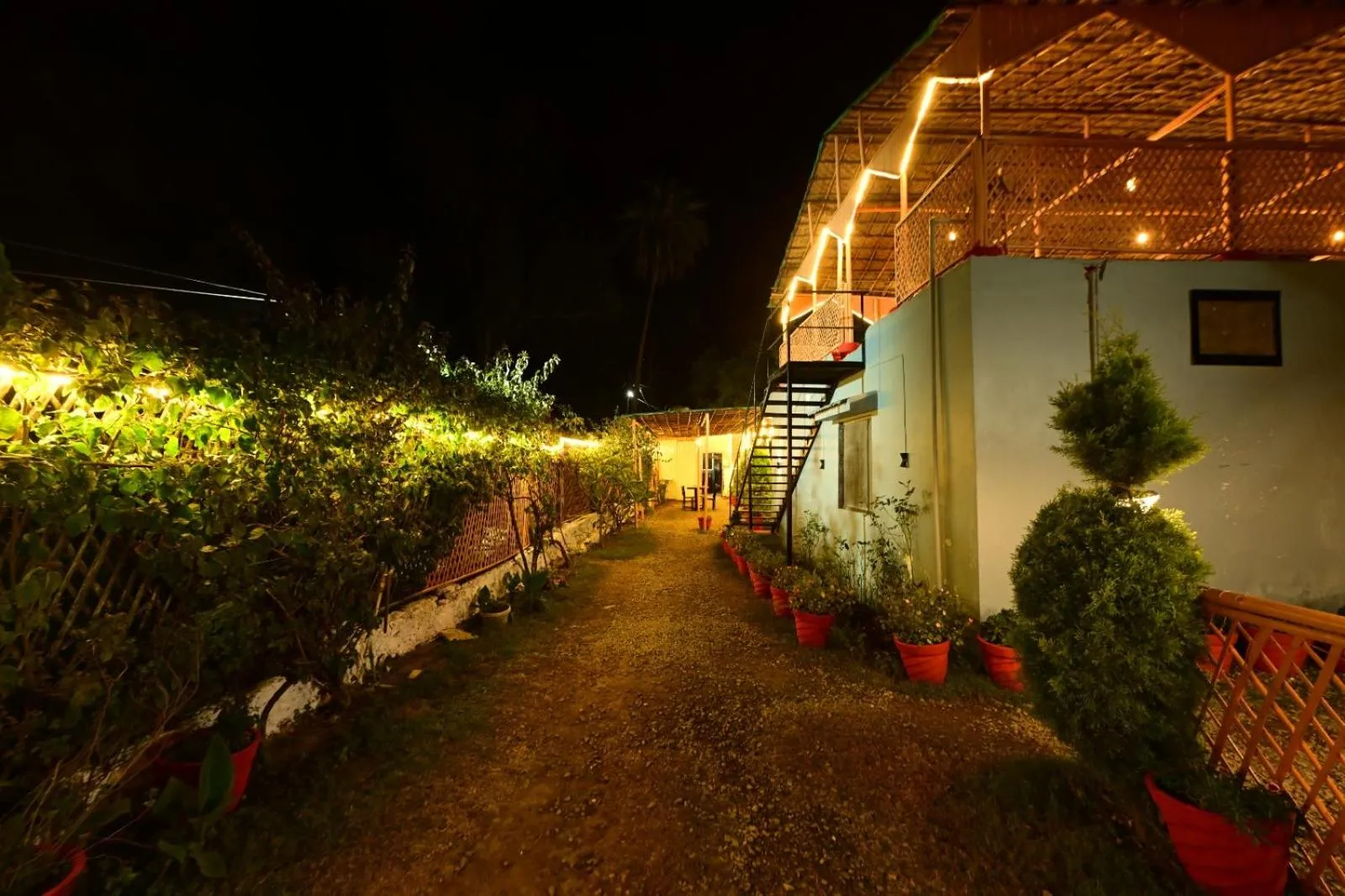 Property building in Hotel Happy Forest Inn