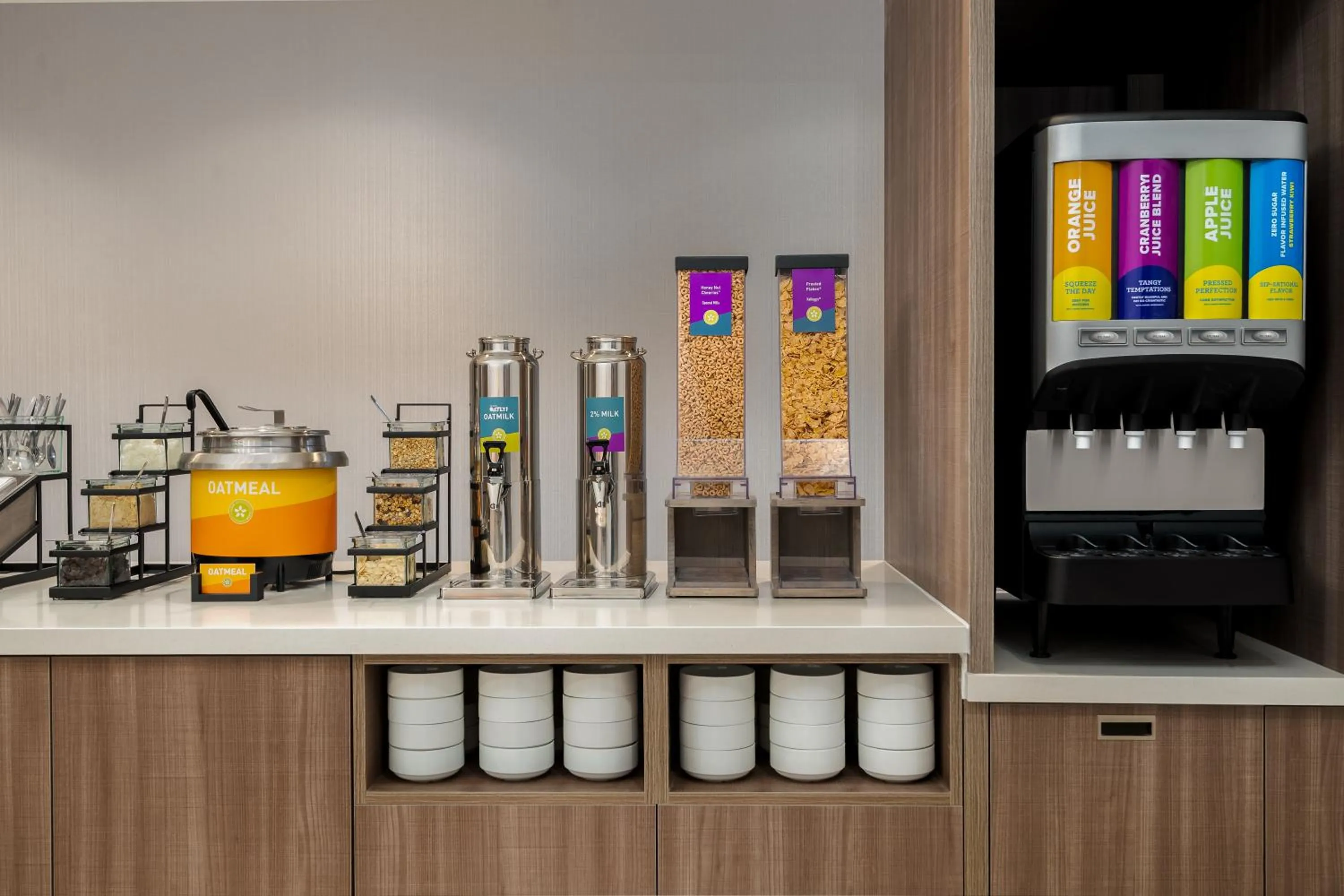 Breakfast in Home2 Suites By Hilton Riverview Tampa