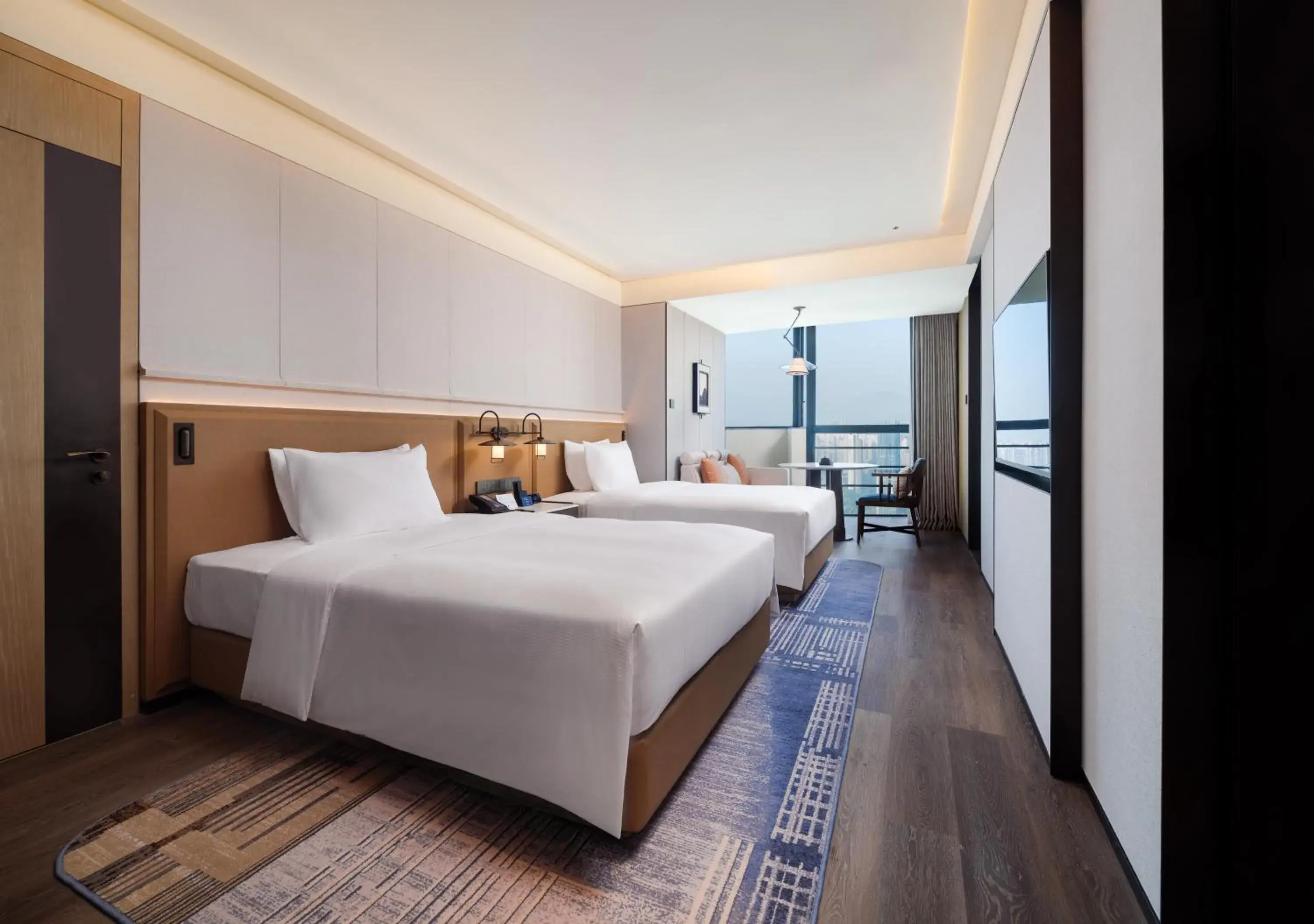 Deluxe Twin Room in DoubleTree by Hilton Zhangzhou Deluxe Twin Room in DoubleTree by Hilton Zhangzhou
