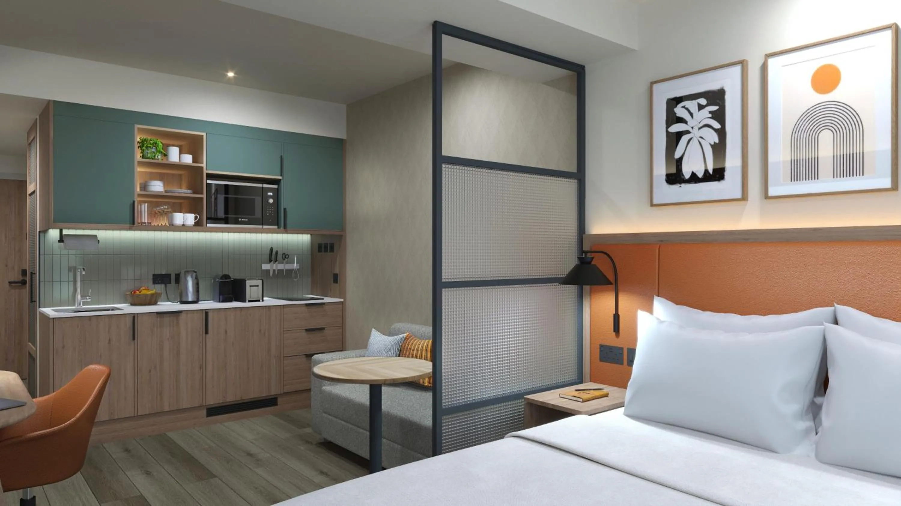 One-Bedroom Queen Suite in Home2 Suites By Hilton Dublin City Centre