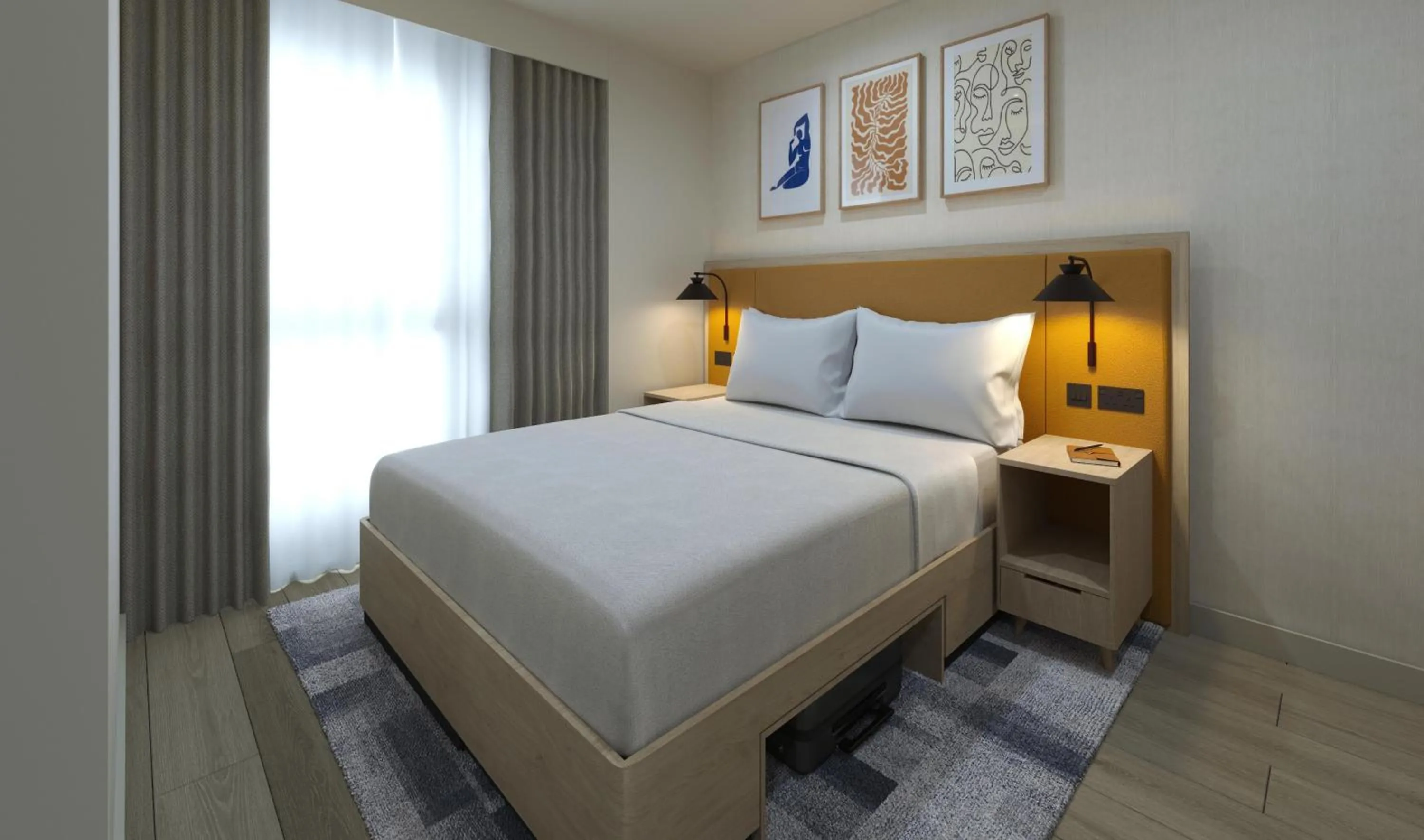 One-Bedroom Superior Queen Suite in Home2 Suites By Hilton Dublin City Centre