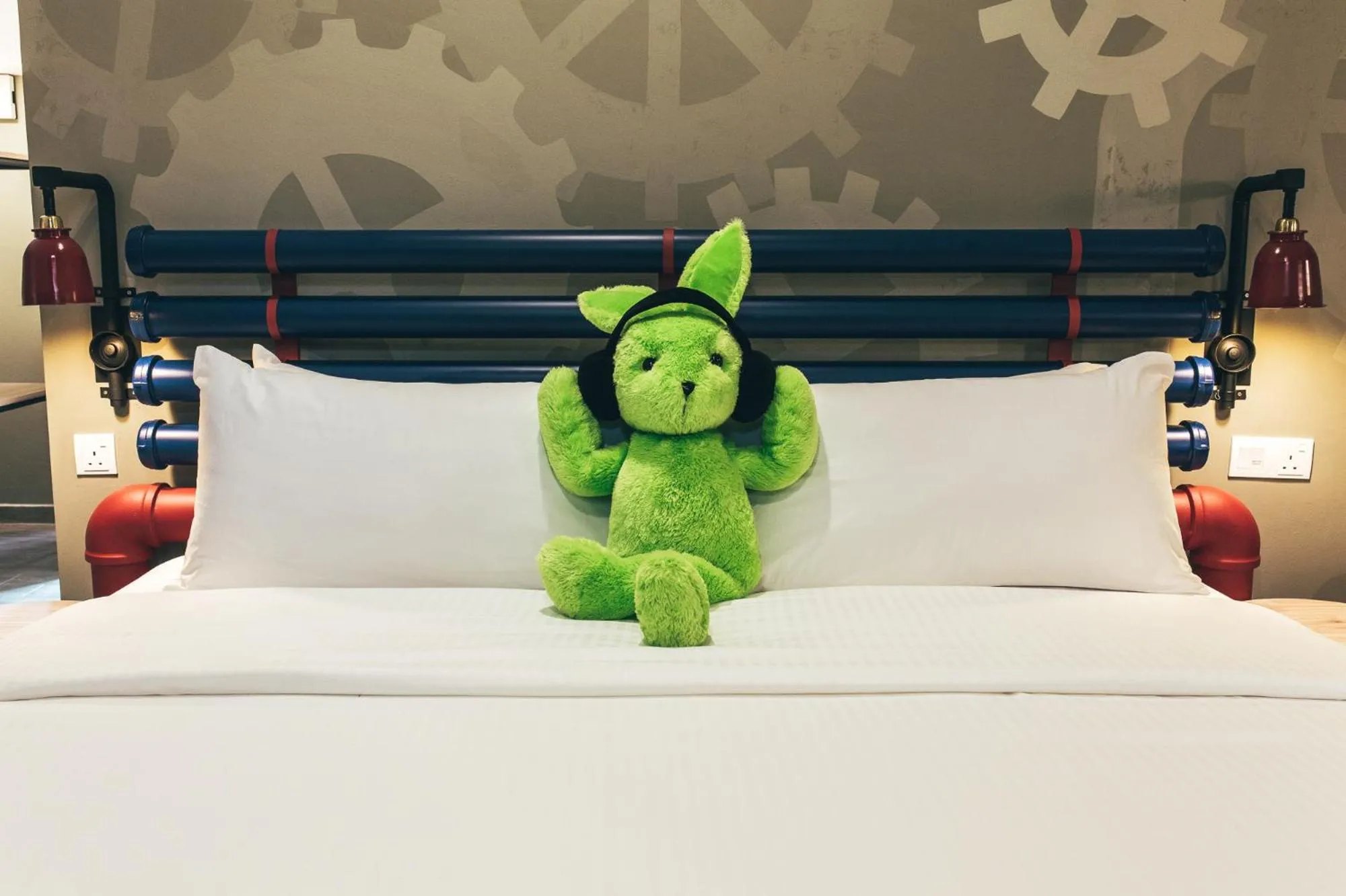 Bed in Dash Box Hotel Cyberjaya