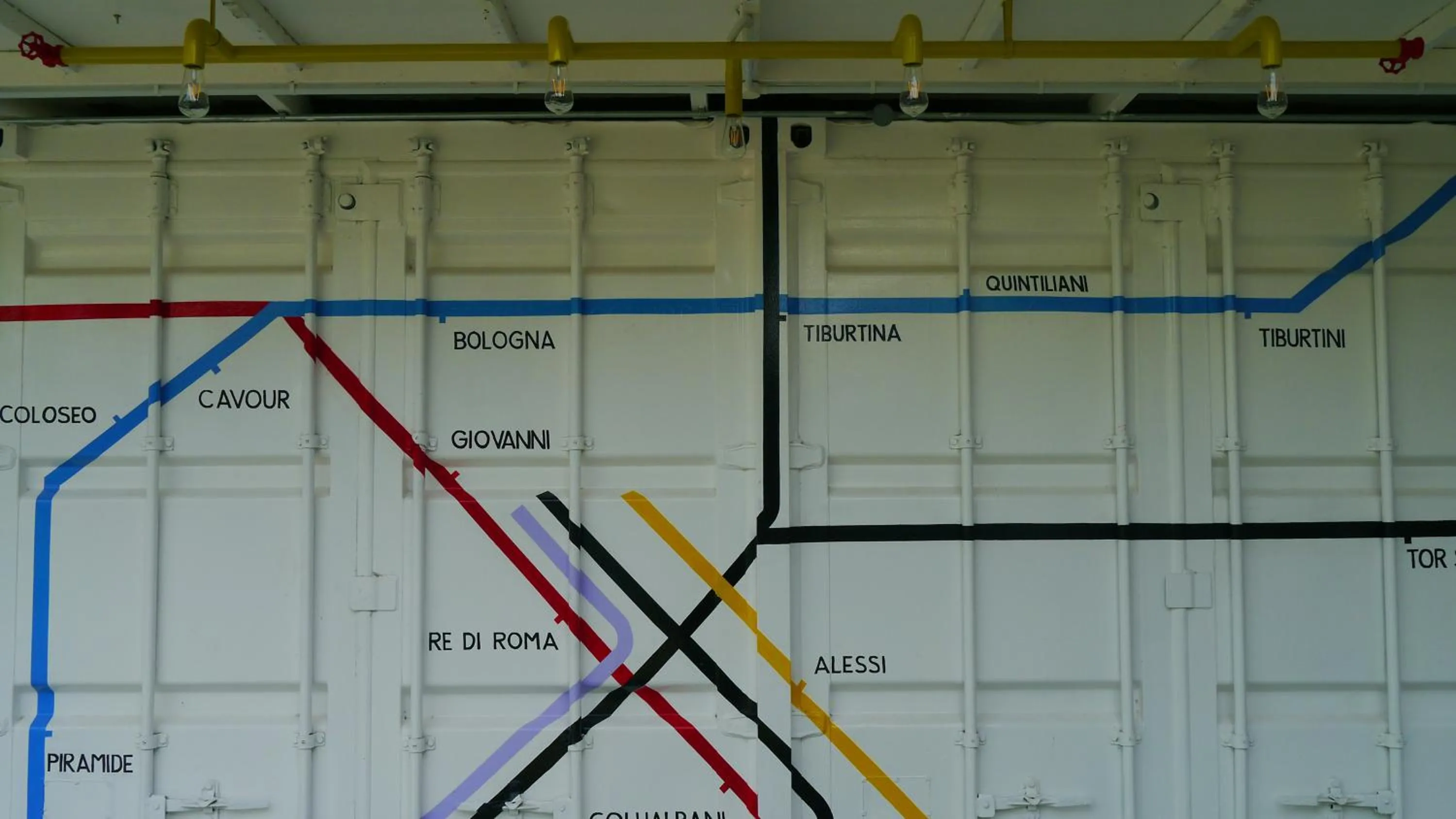 Decorative detail in Dash Box Hotel Cyberjaya