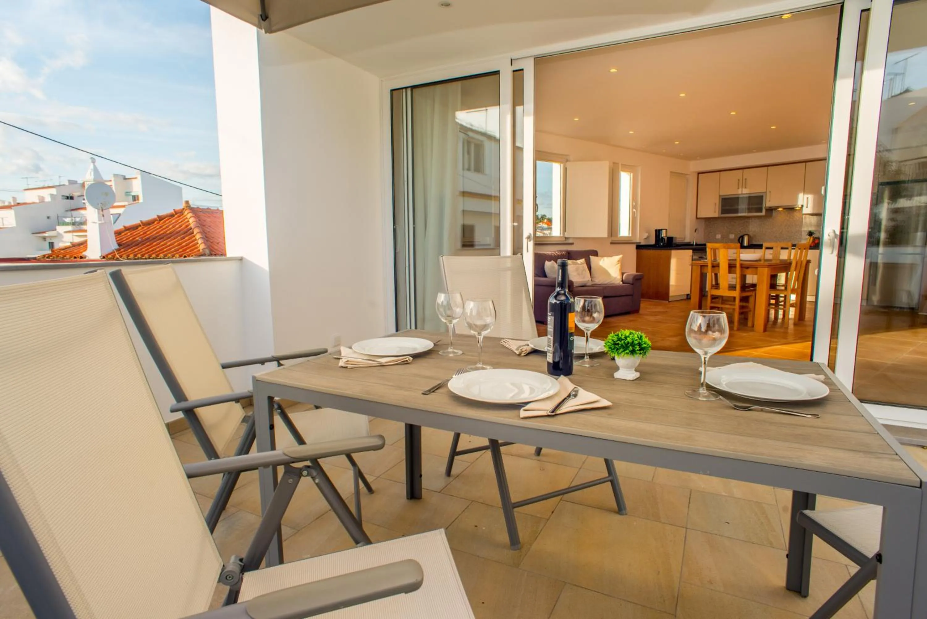 Balcony/Terrace in Casa Lopes by ALGARTUR