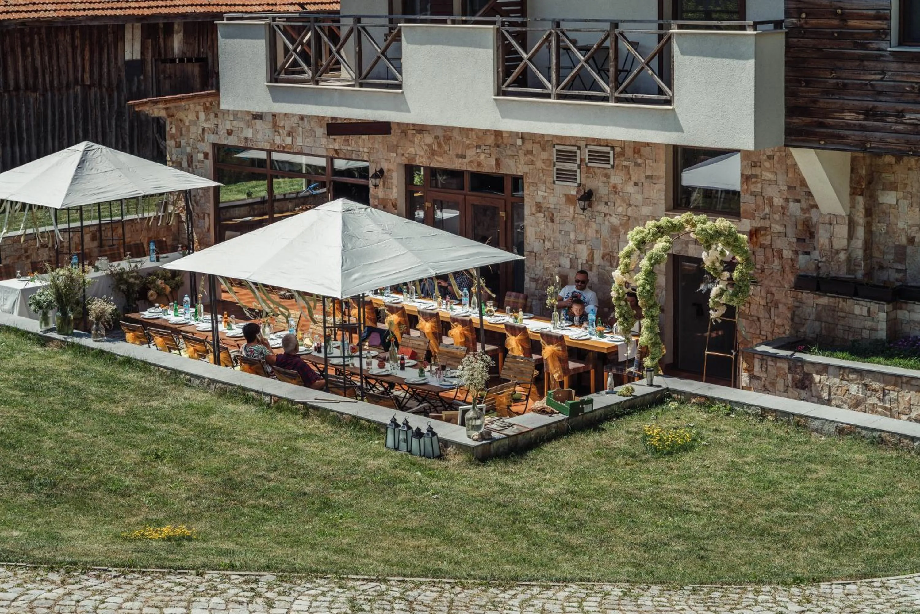 Property building in Trigrad Hotel