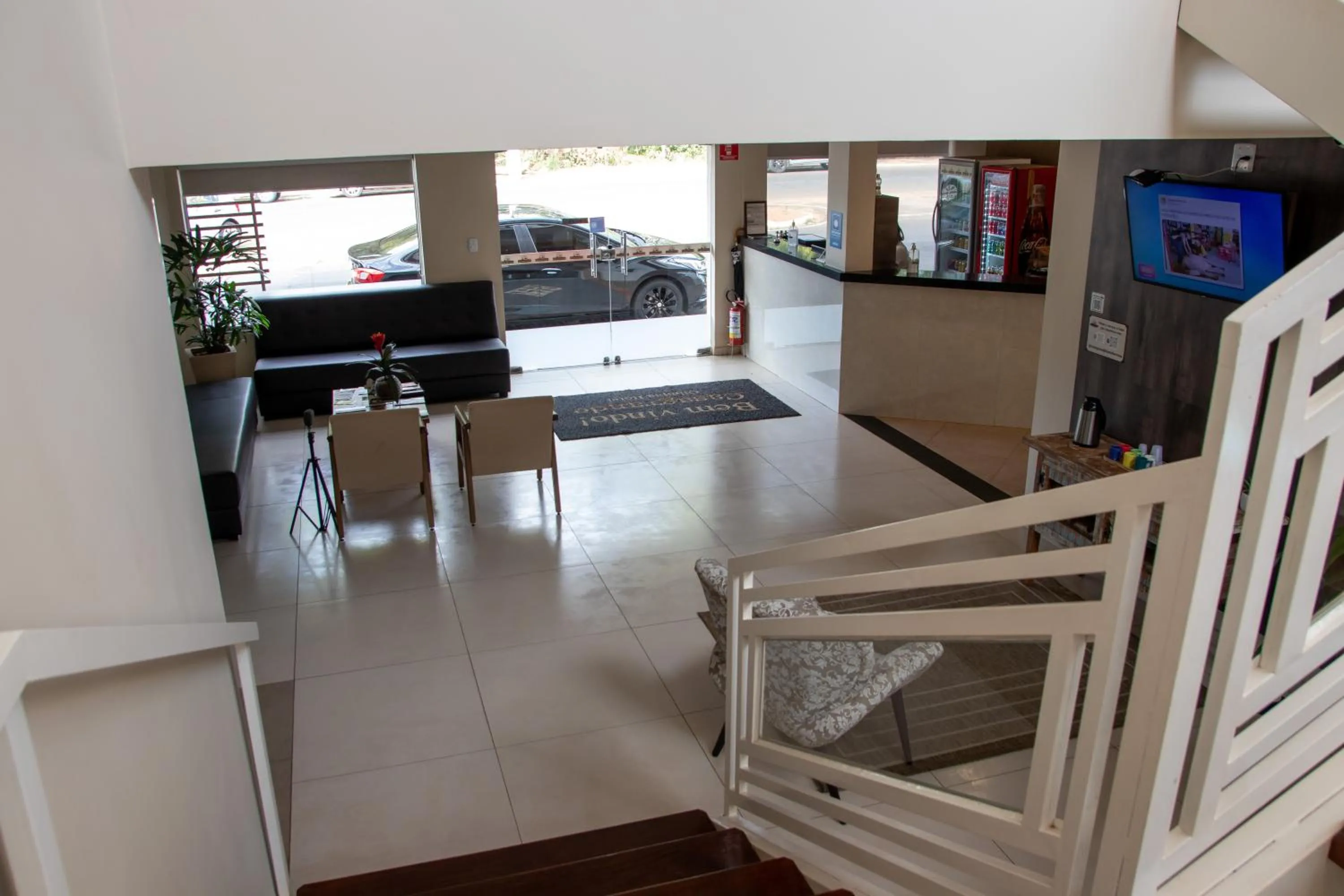 Lobby or reception in Casagrande Olímpia Hotel