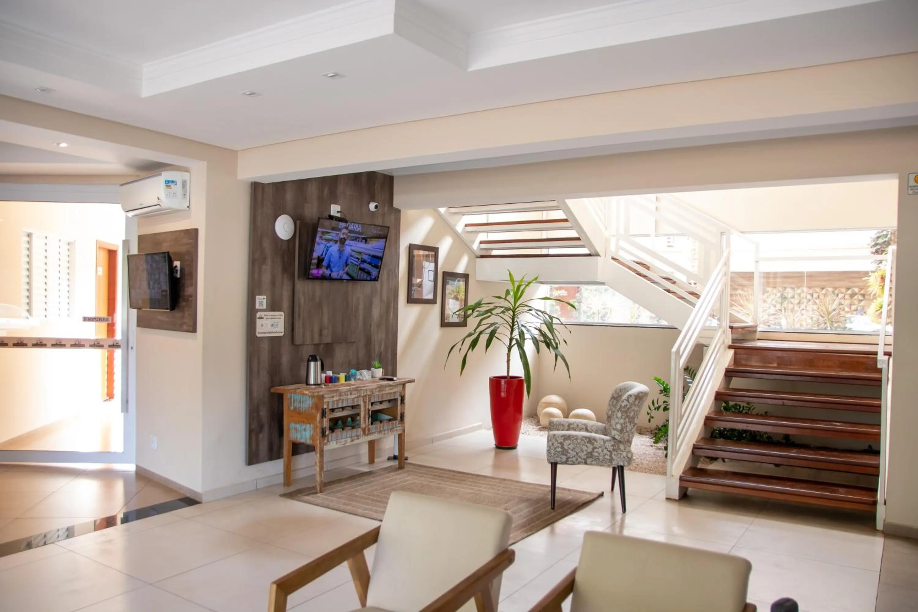 Lobby or reception in Casagrande Olímpia Hotel