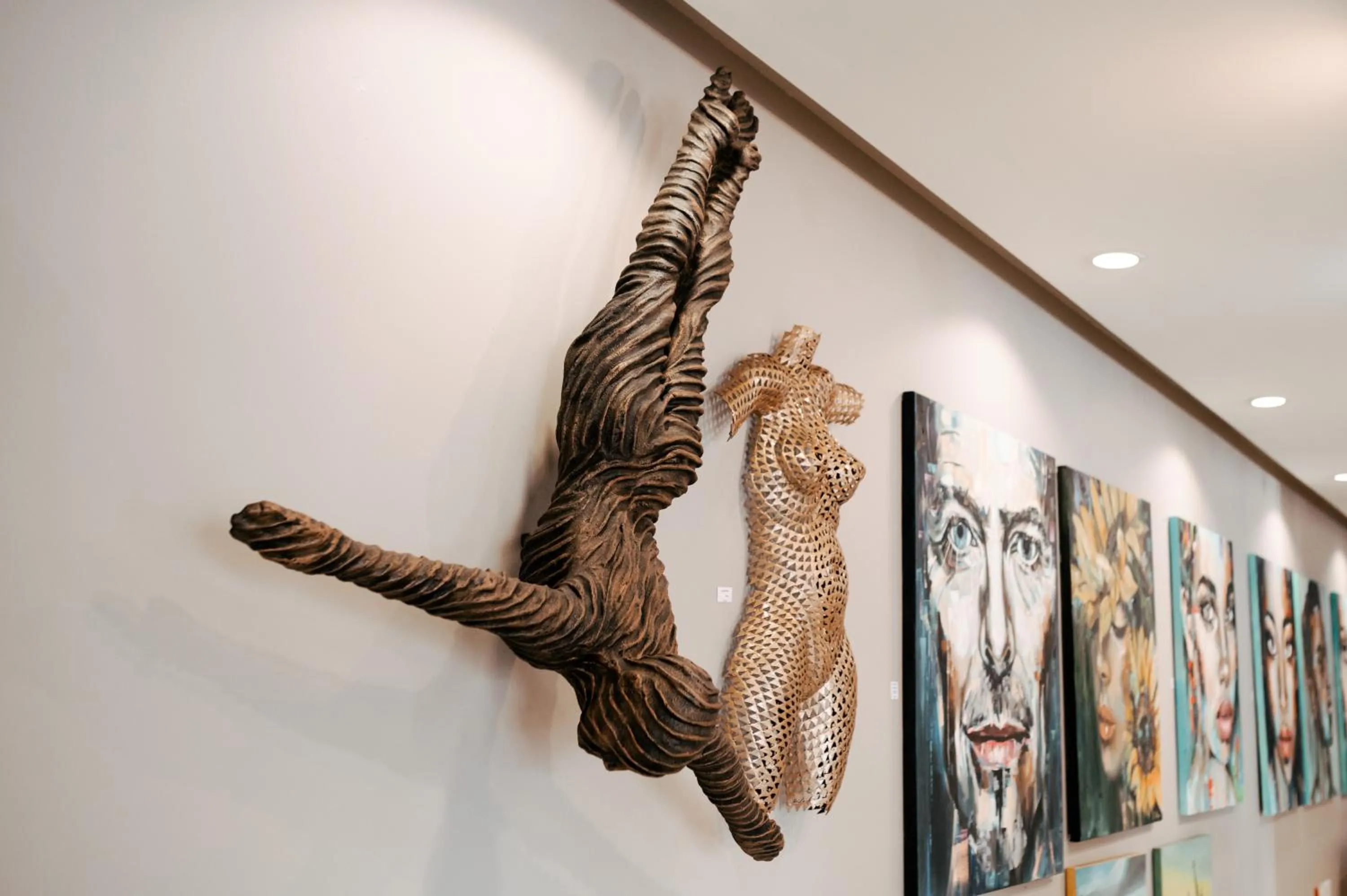 Decorative detail in Krystal Beach Hotel