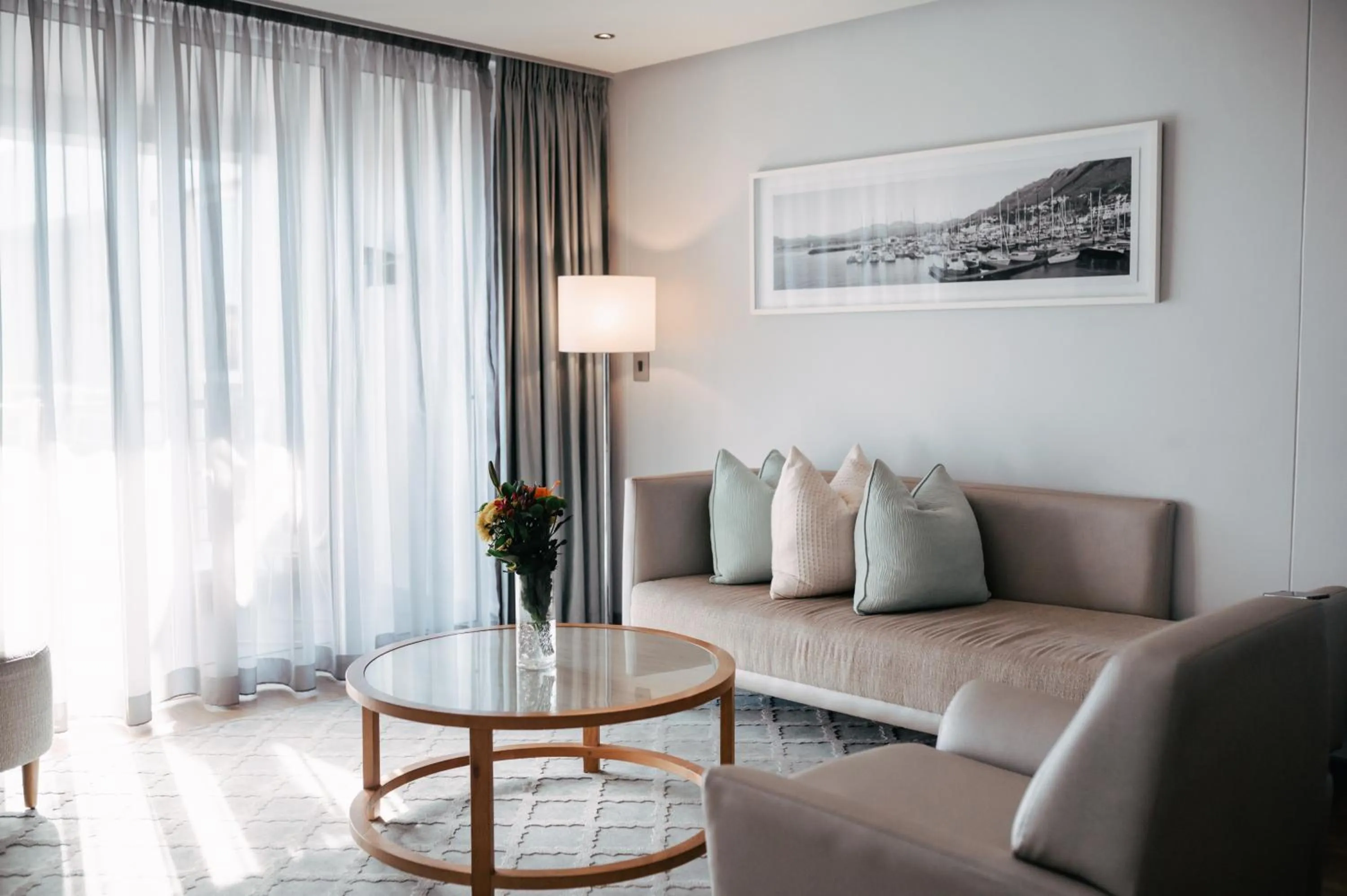 Living room in Krystal Beach Hotel