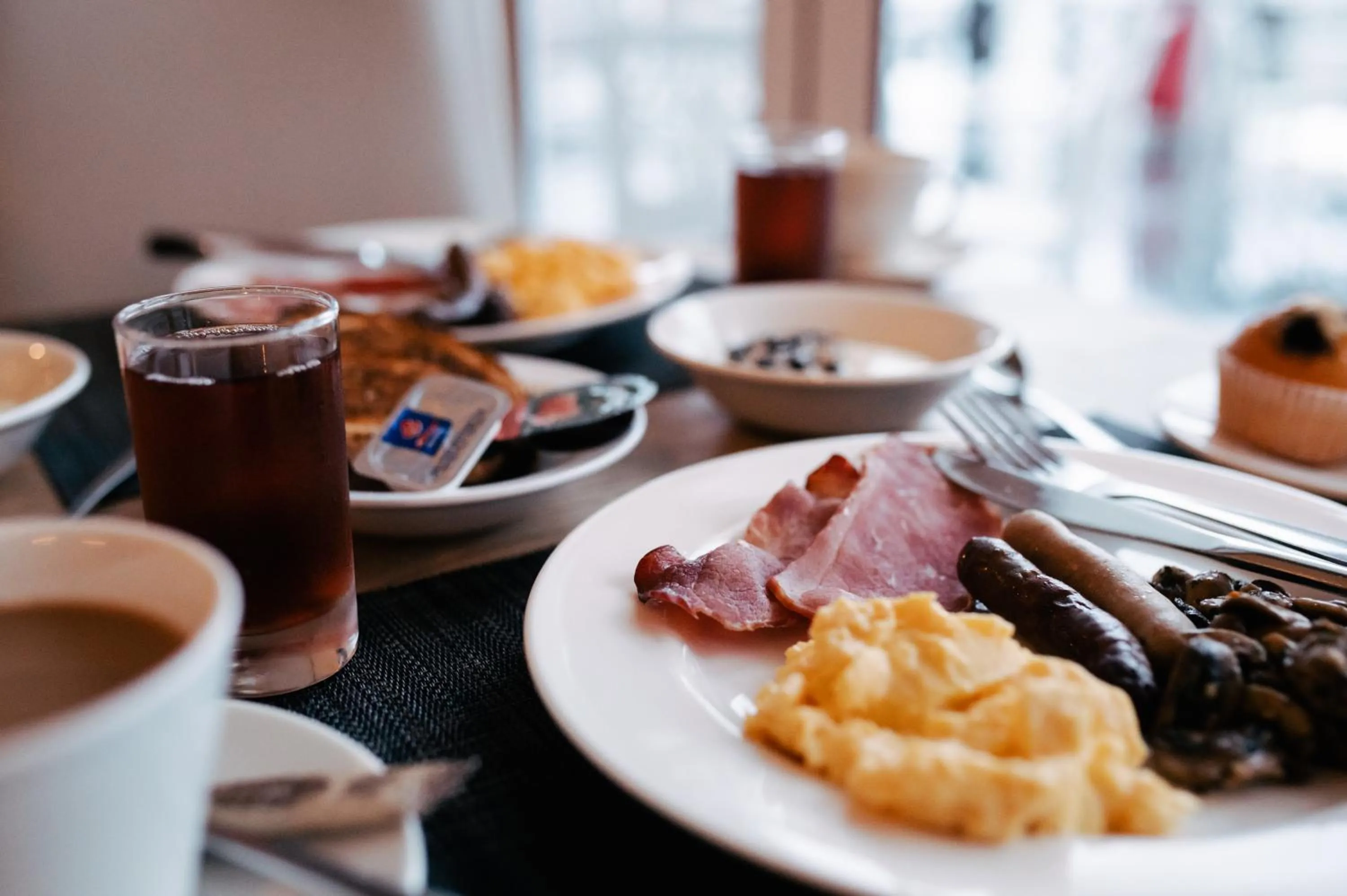 Breakfast in Krystal Beach Hotel