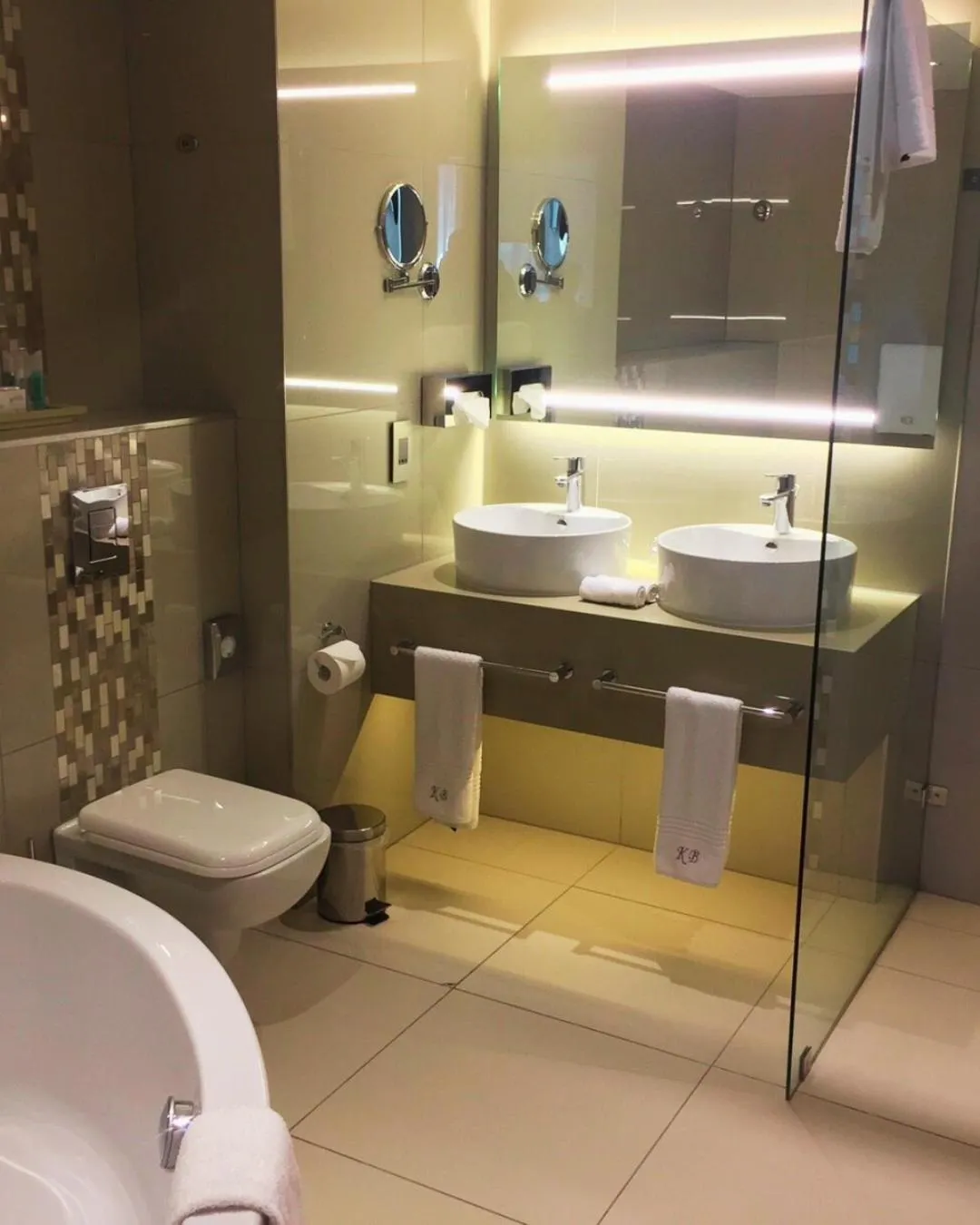 Bathroom in Krystal Beach Hotel