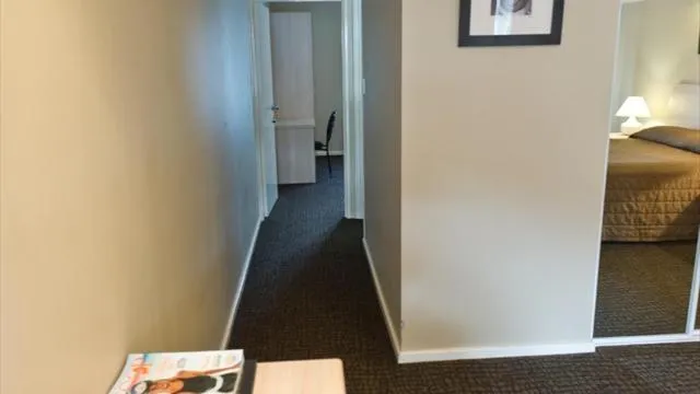 Bed in Motel Le Grande