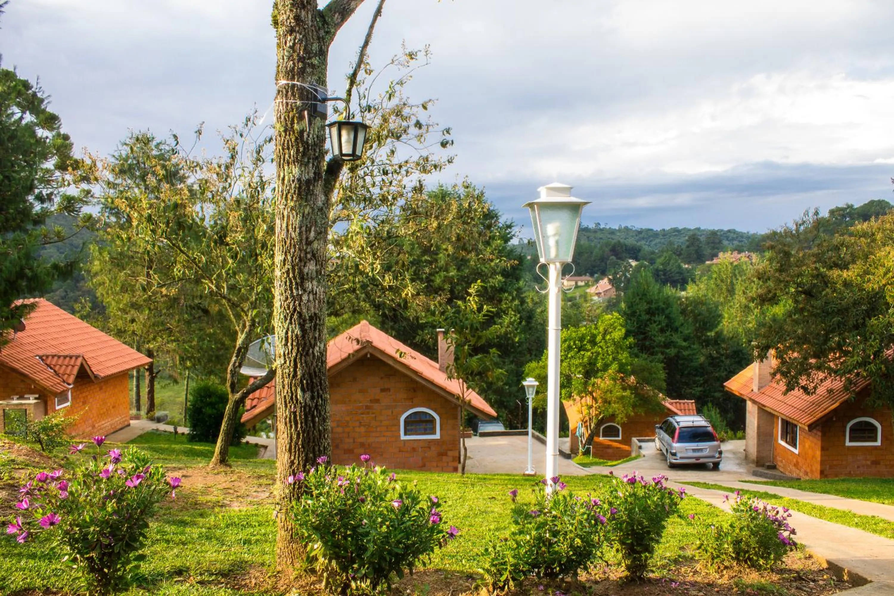 Garden view in Emy Pousada