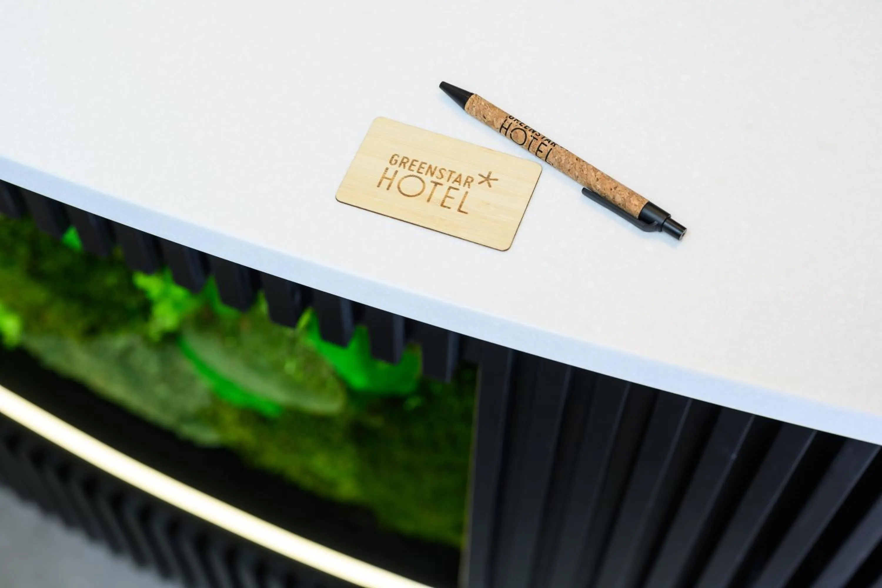 Logo/Certificate/Sign in GreenStar Hotel Oulu