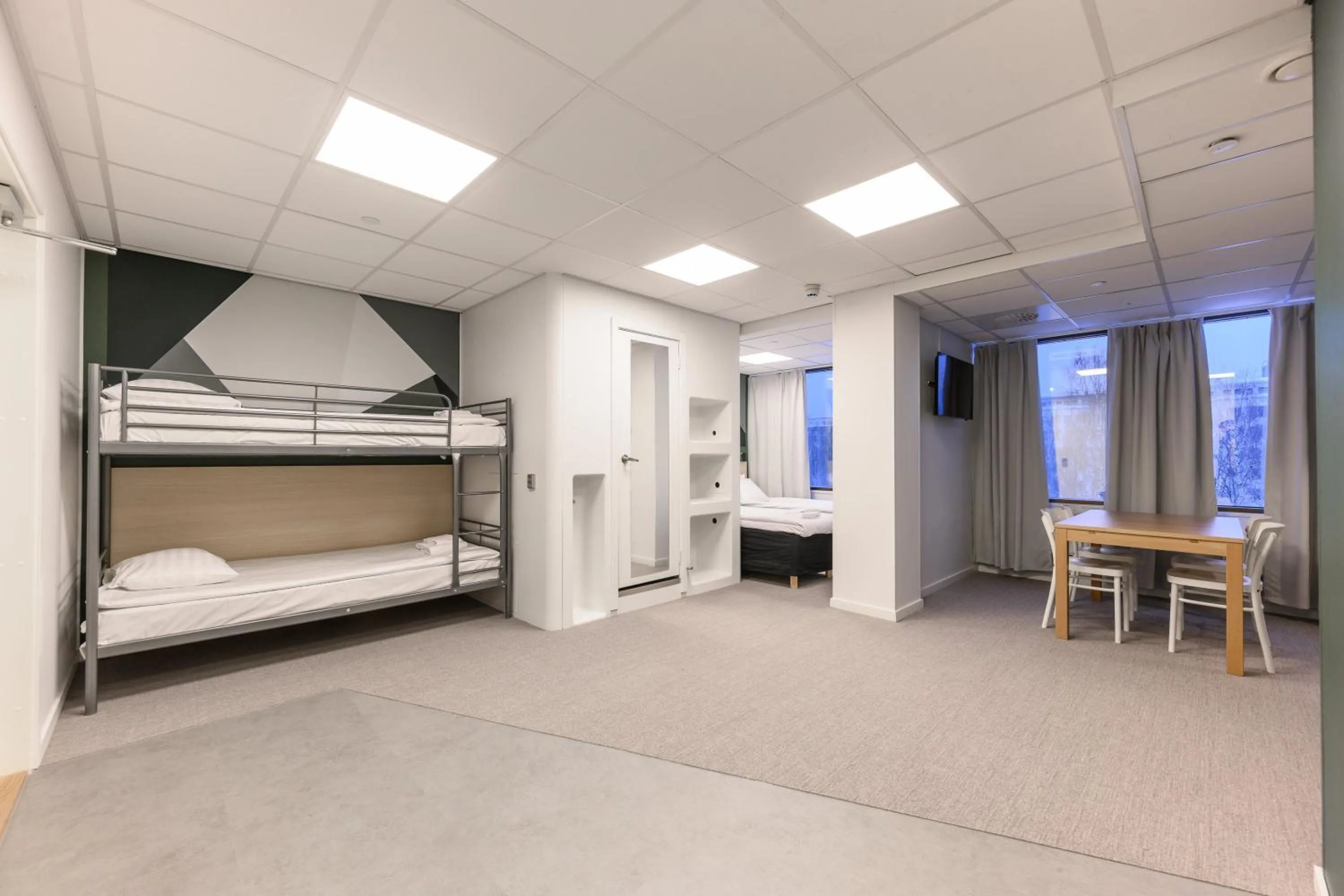 Photo of the whole room, Bed in GreenStar Hotel Oulu