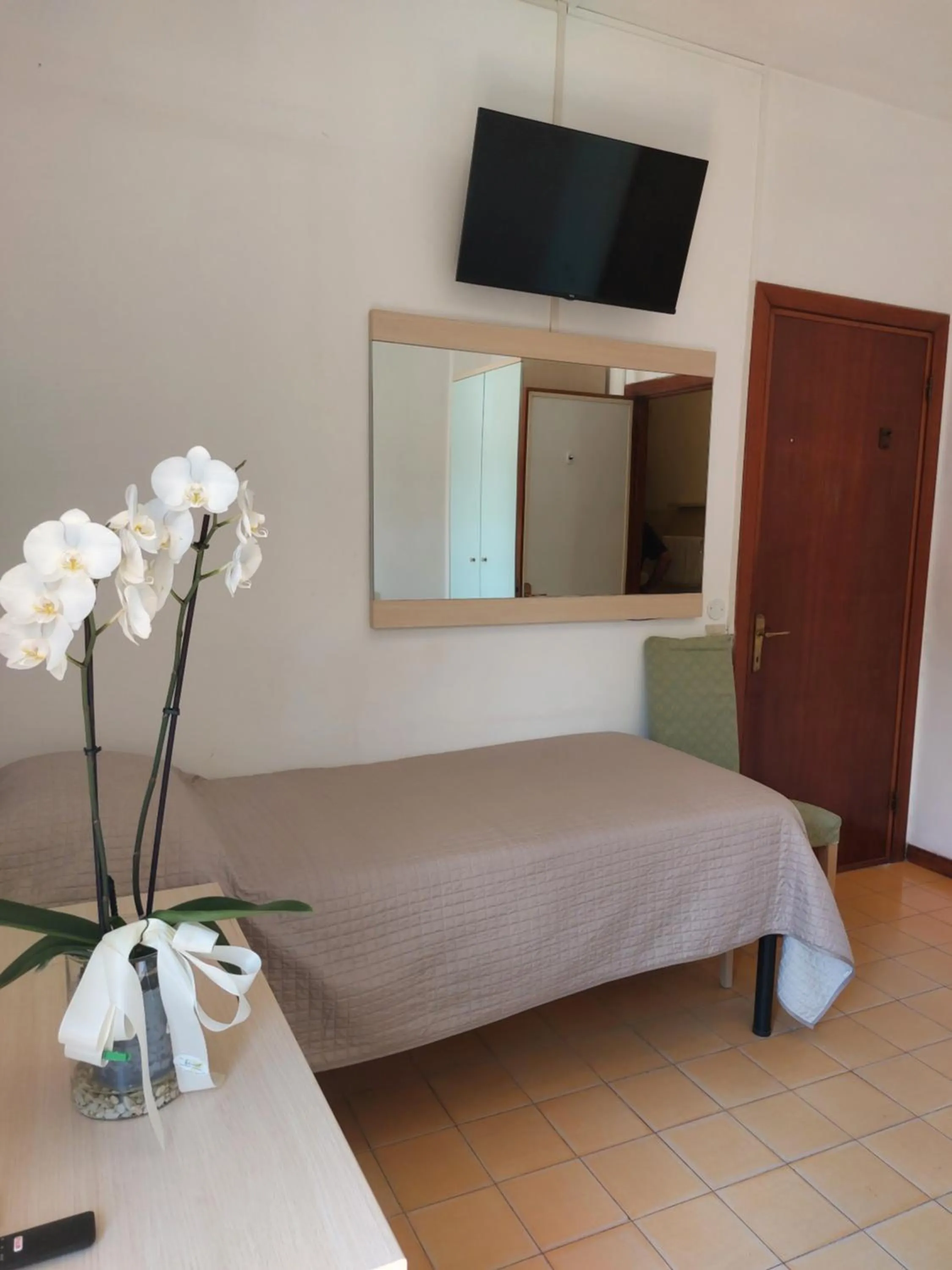 Bed in Hotel San Domingo