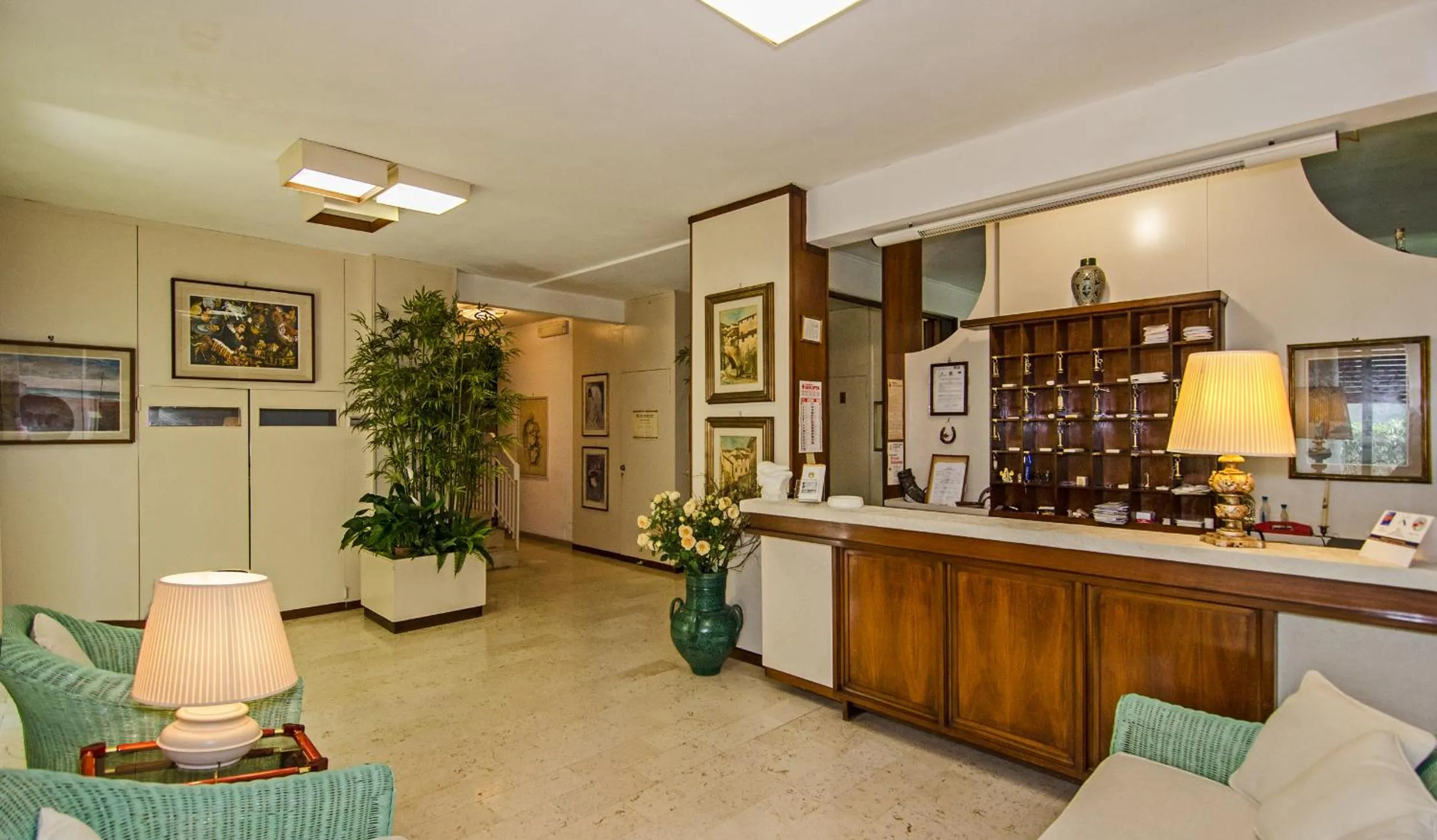 Lobby or reception in Hotel San Domingo