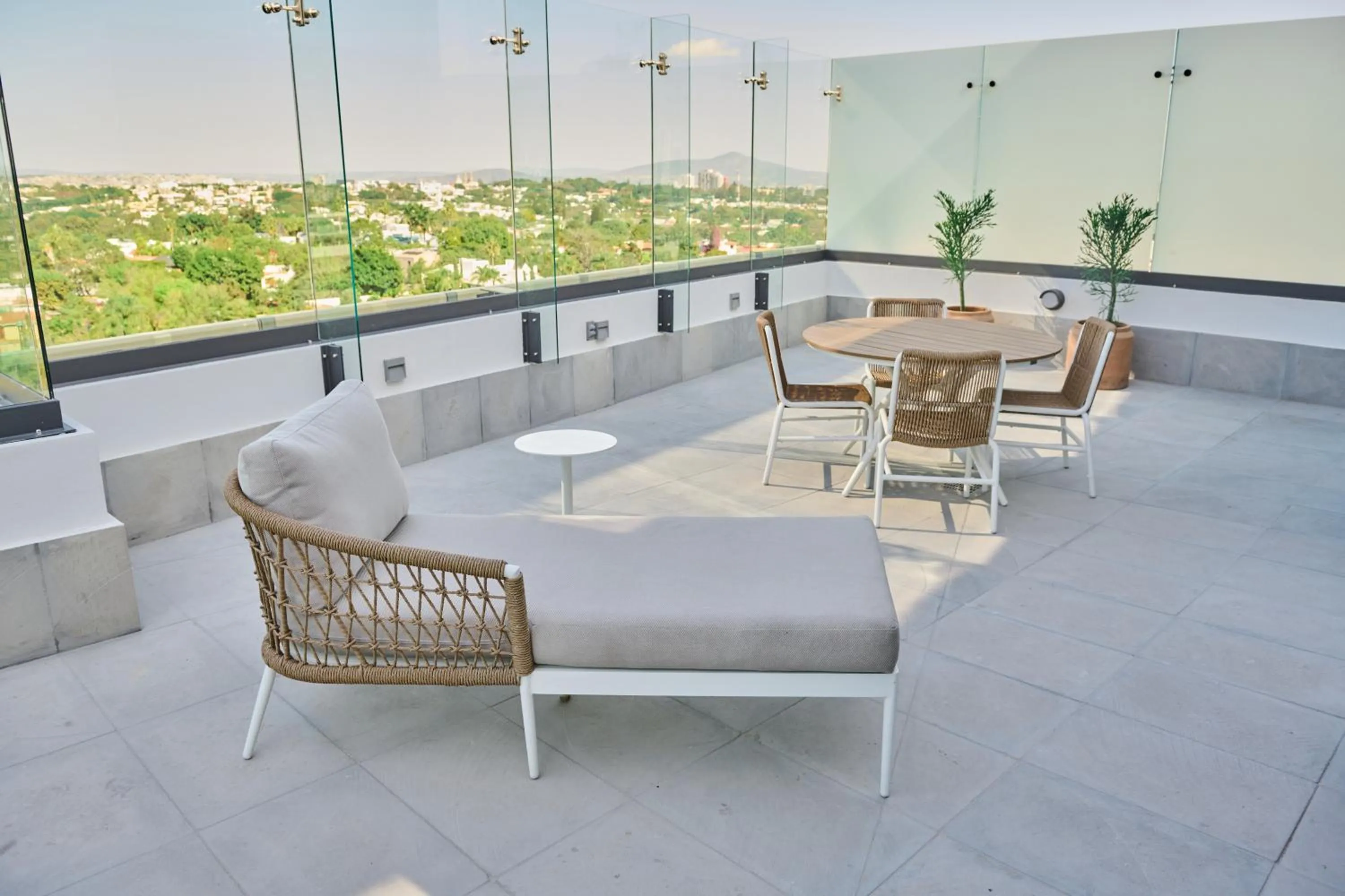 Balcony/Terrace in WorldHotels Acueducto Guadalajara