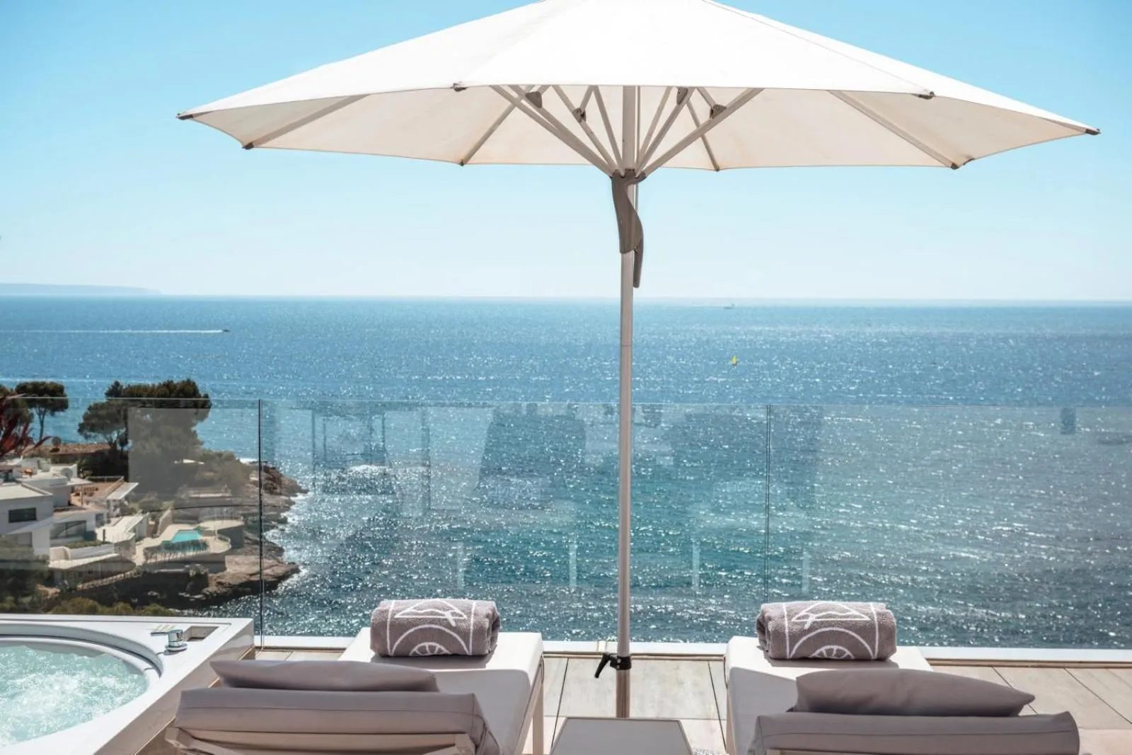 Sea view in The Donna Portals