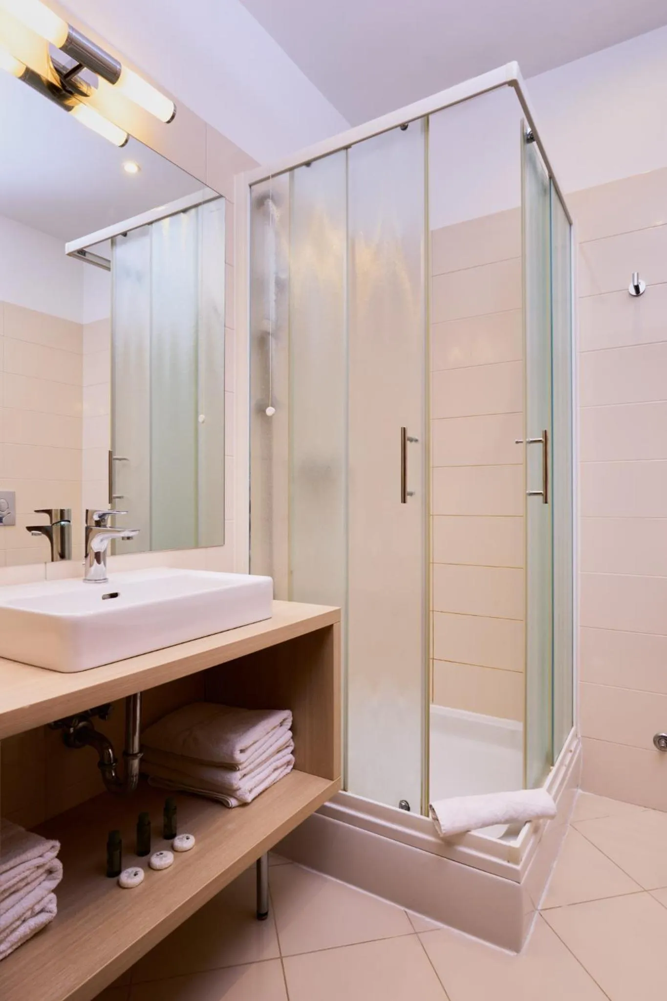 Shower in Hotel Phoenix