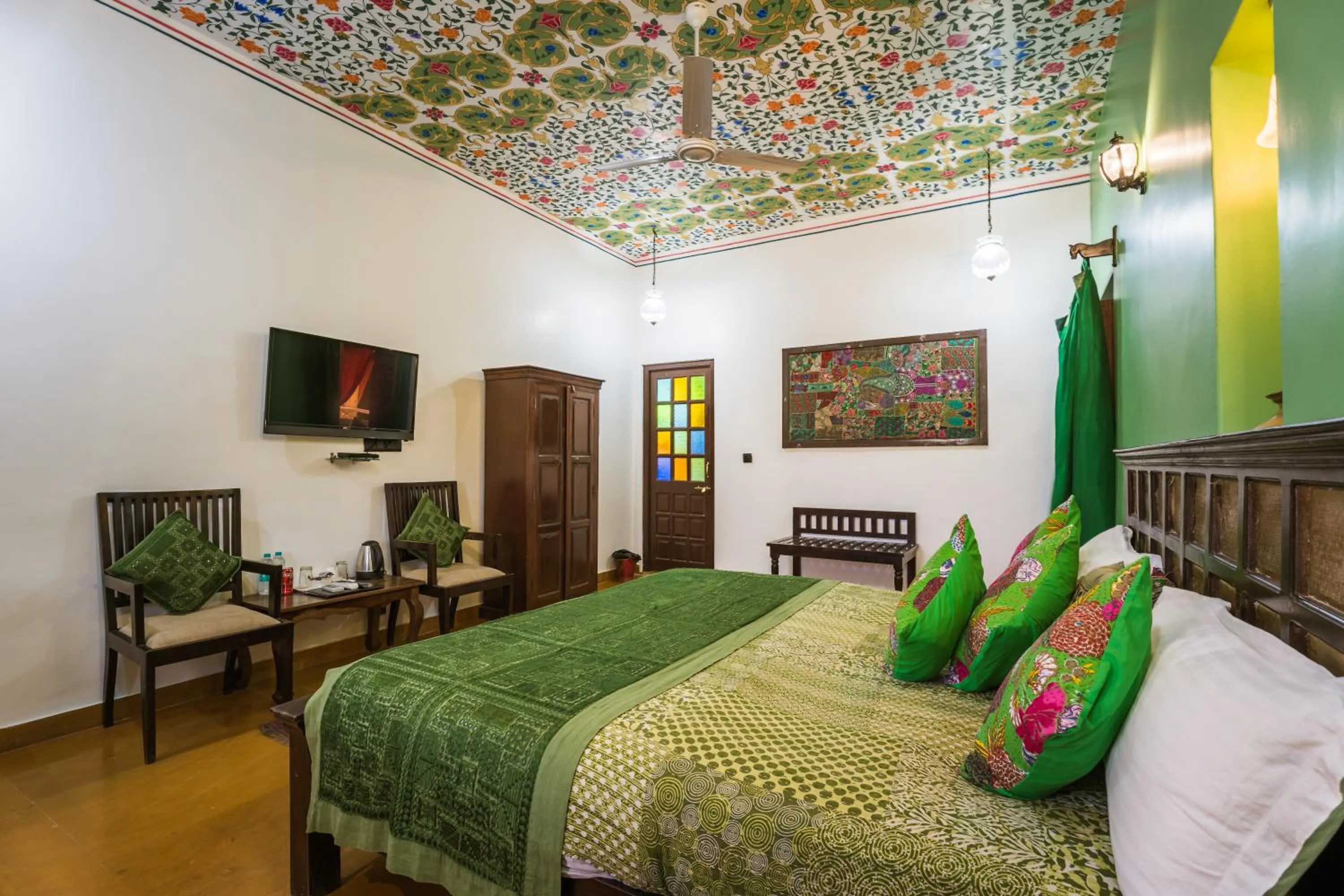 Bedroom, Bed in Hotel Heritage House