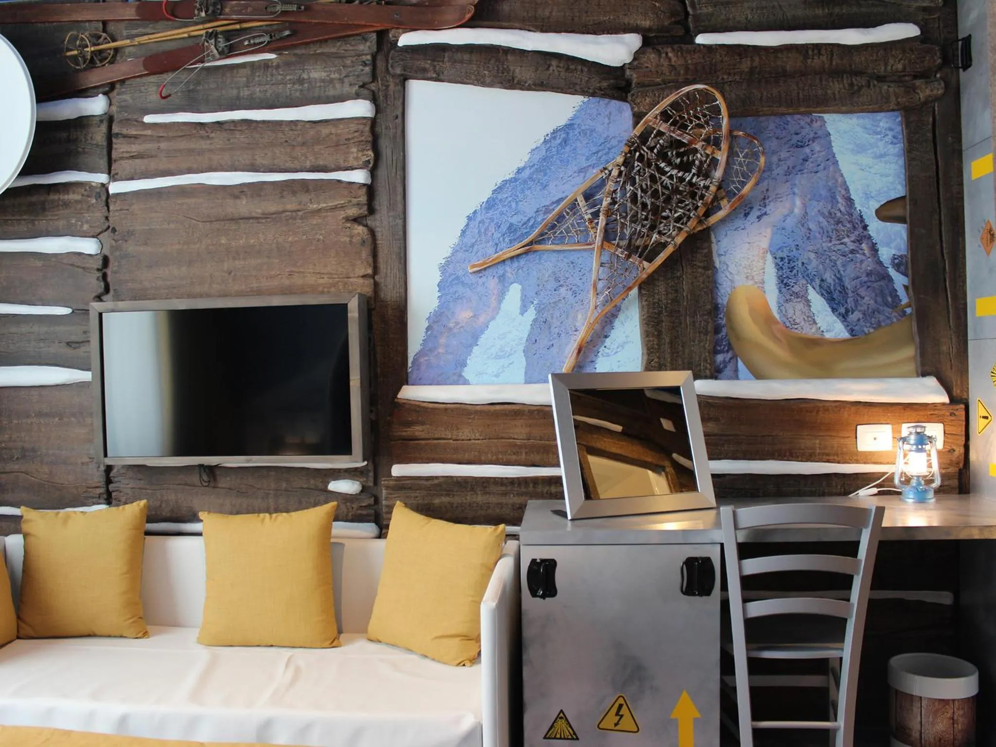 Decorative detail in Gardaland Adventure Hotel