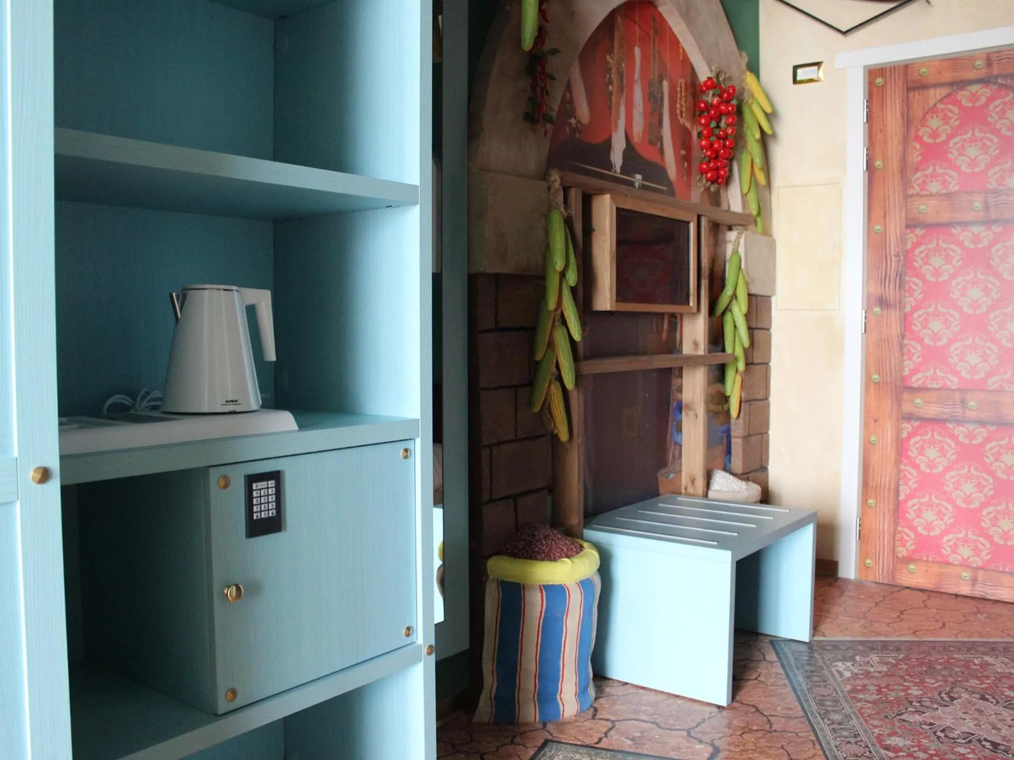 Decorative detail in Gardaland Adventure Hotel