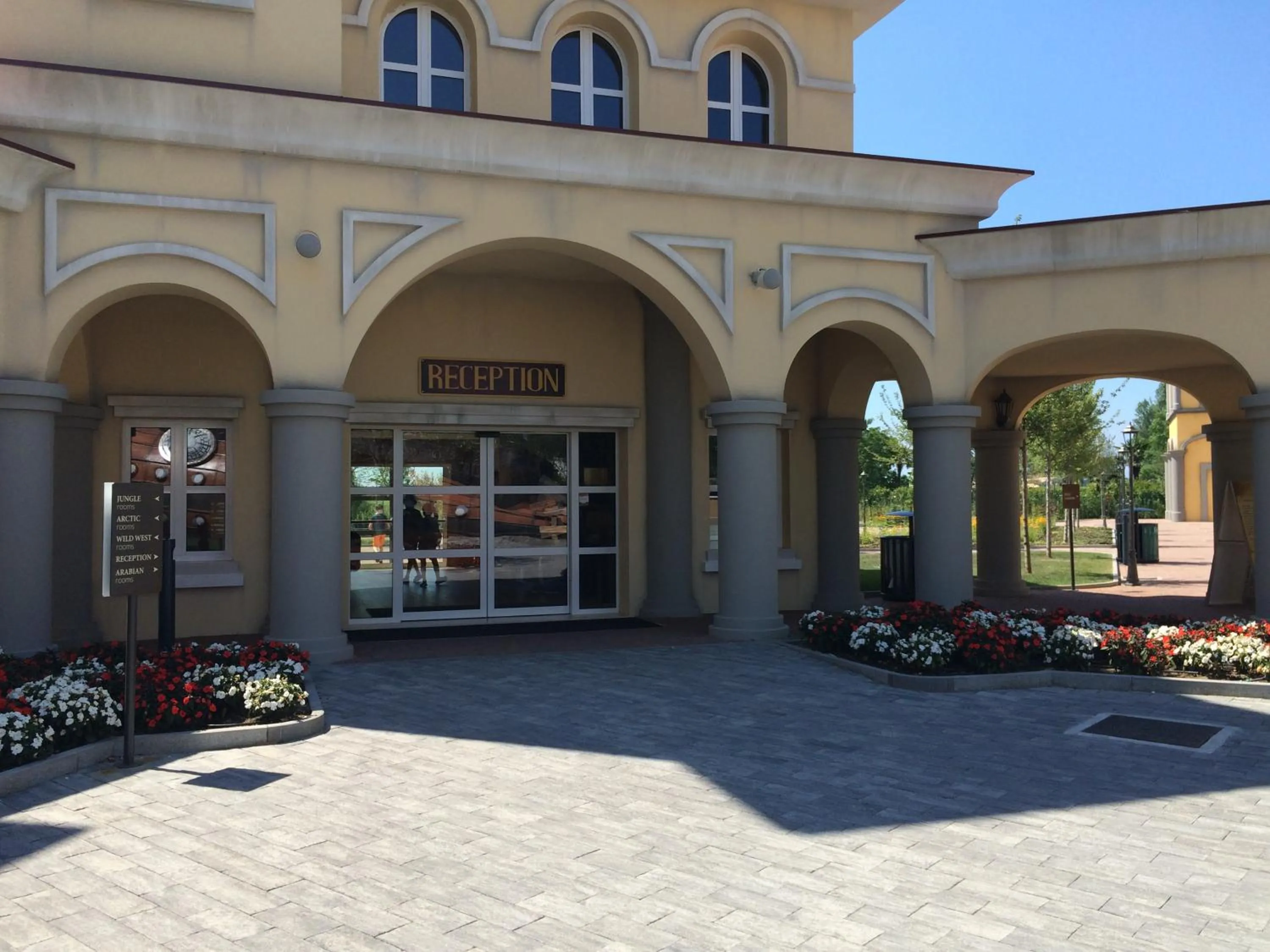 Lobby or reception in Gardaland Adventure Hotel