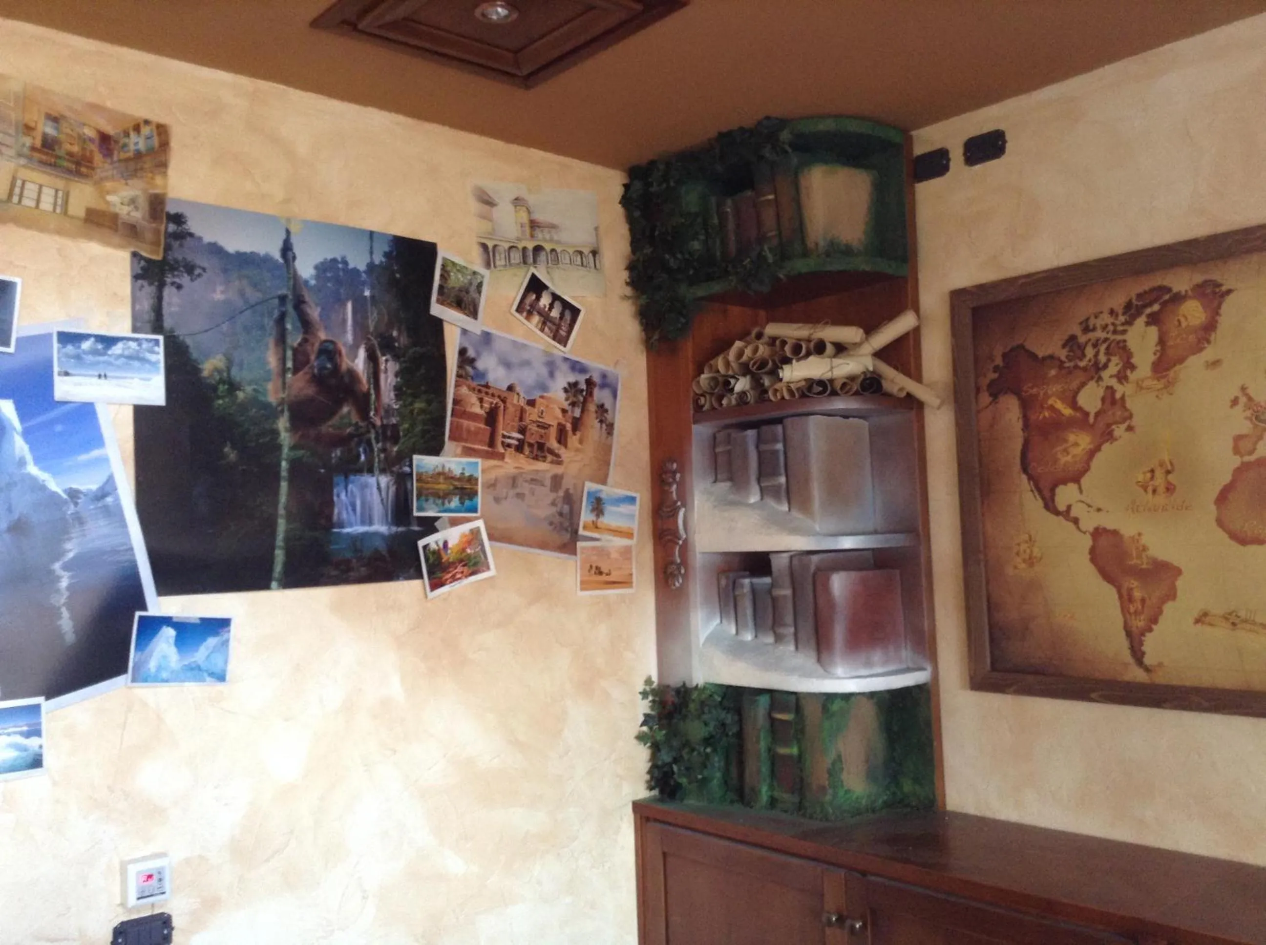 Decorative detail in Gardaland Adventure Hotel